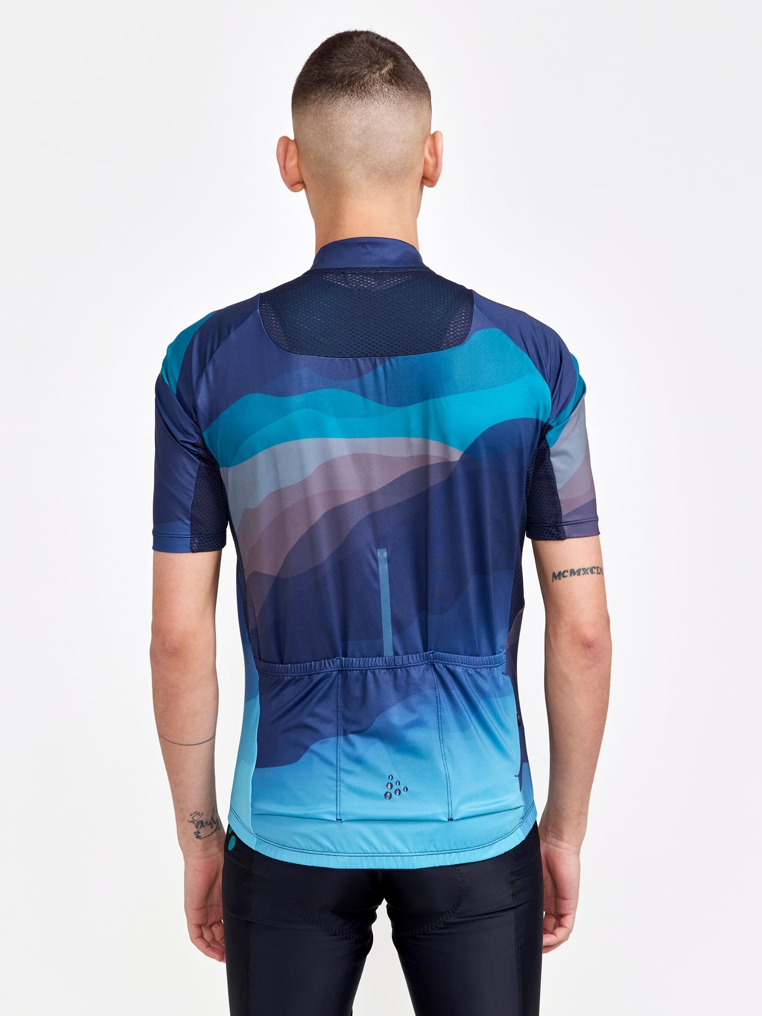 Craft Craft Adv Endur Graphic Jersey Maglietta da bici blu-marino 3
