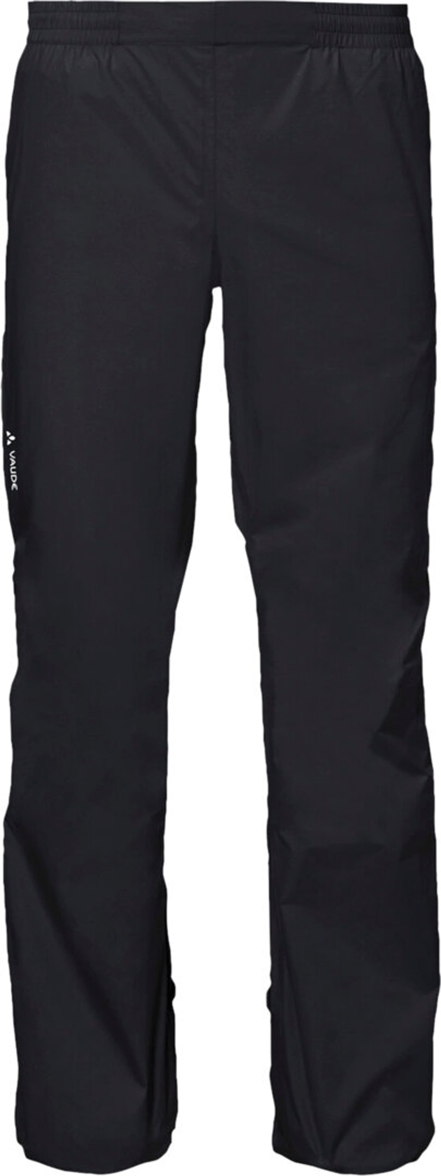 Vaude Drop Pants II long Pantalon de pluie noir 1