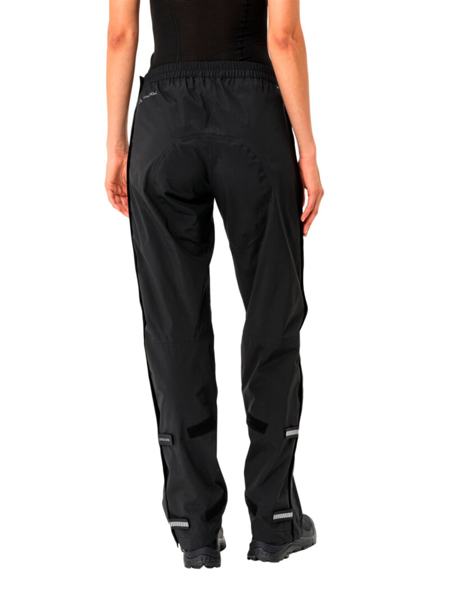 Vaude Yaras Rain Zip Pants IV Regenhose schwarz 4