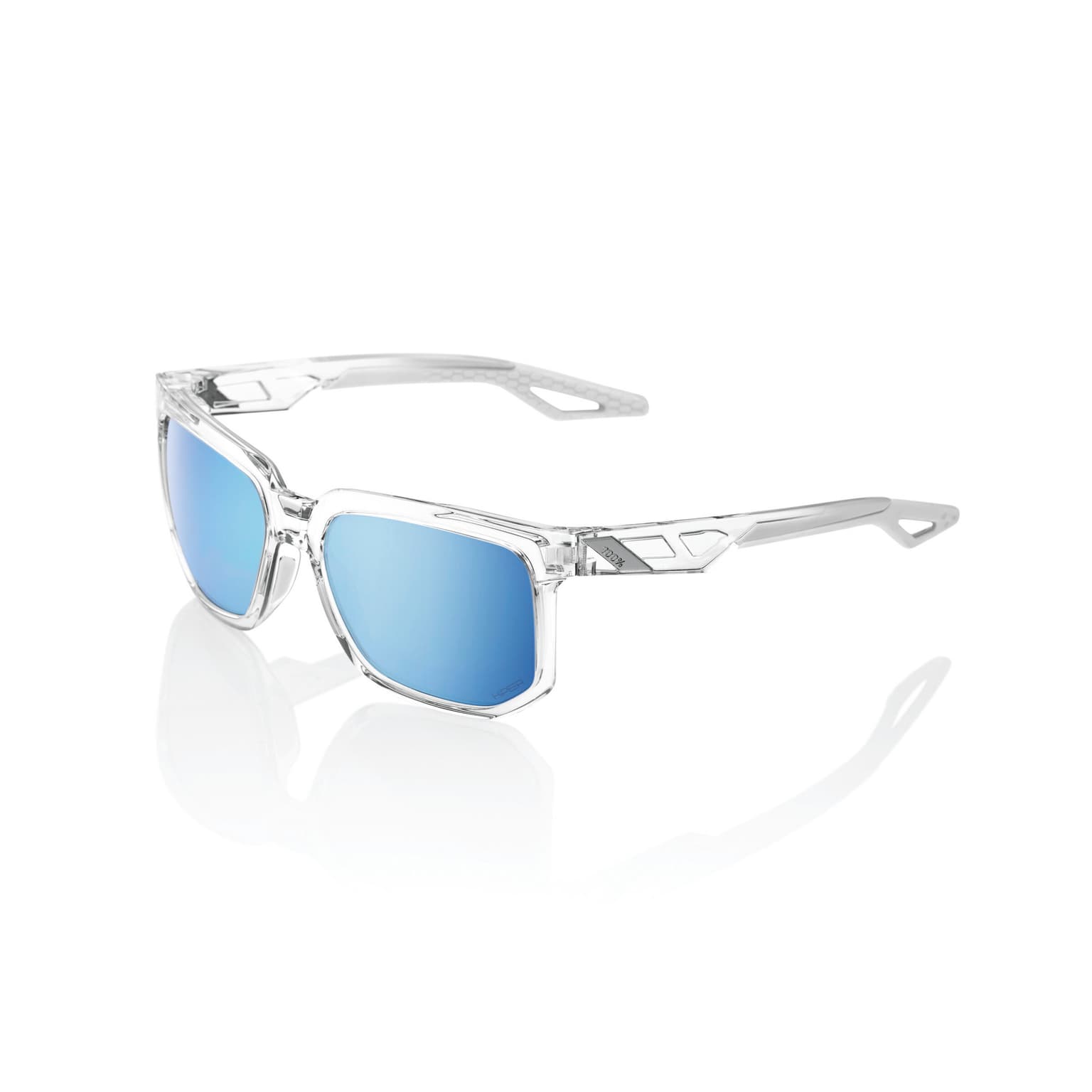 100% 100% Centric Sportbrille bianco-grezzo 1