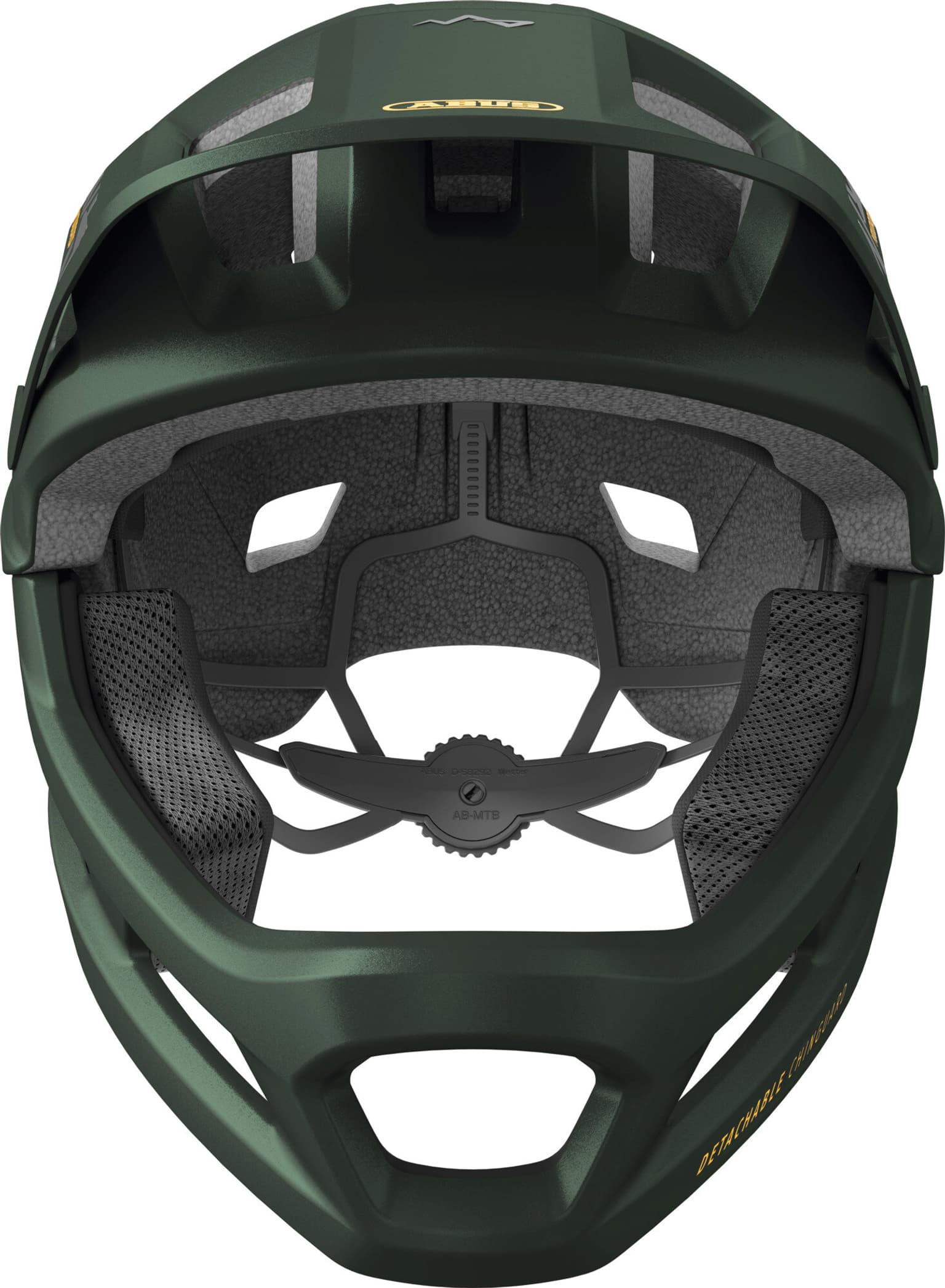 Abus YouDrop FF Casco da bicicletta verde scuro 4