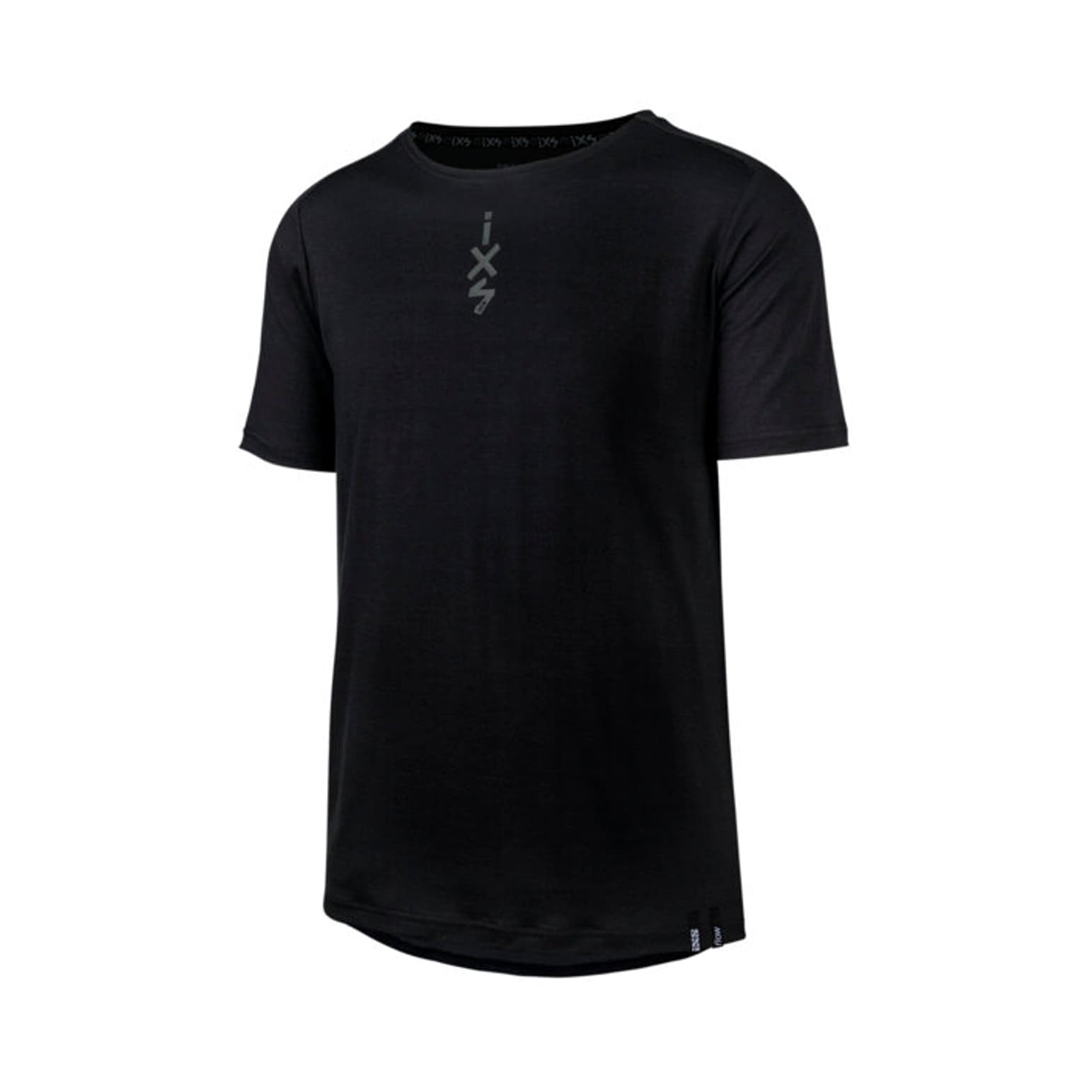 iXS iXS Flow Merino Jersey T-shirt noir 1
