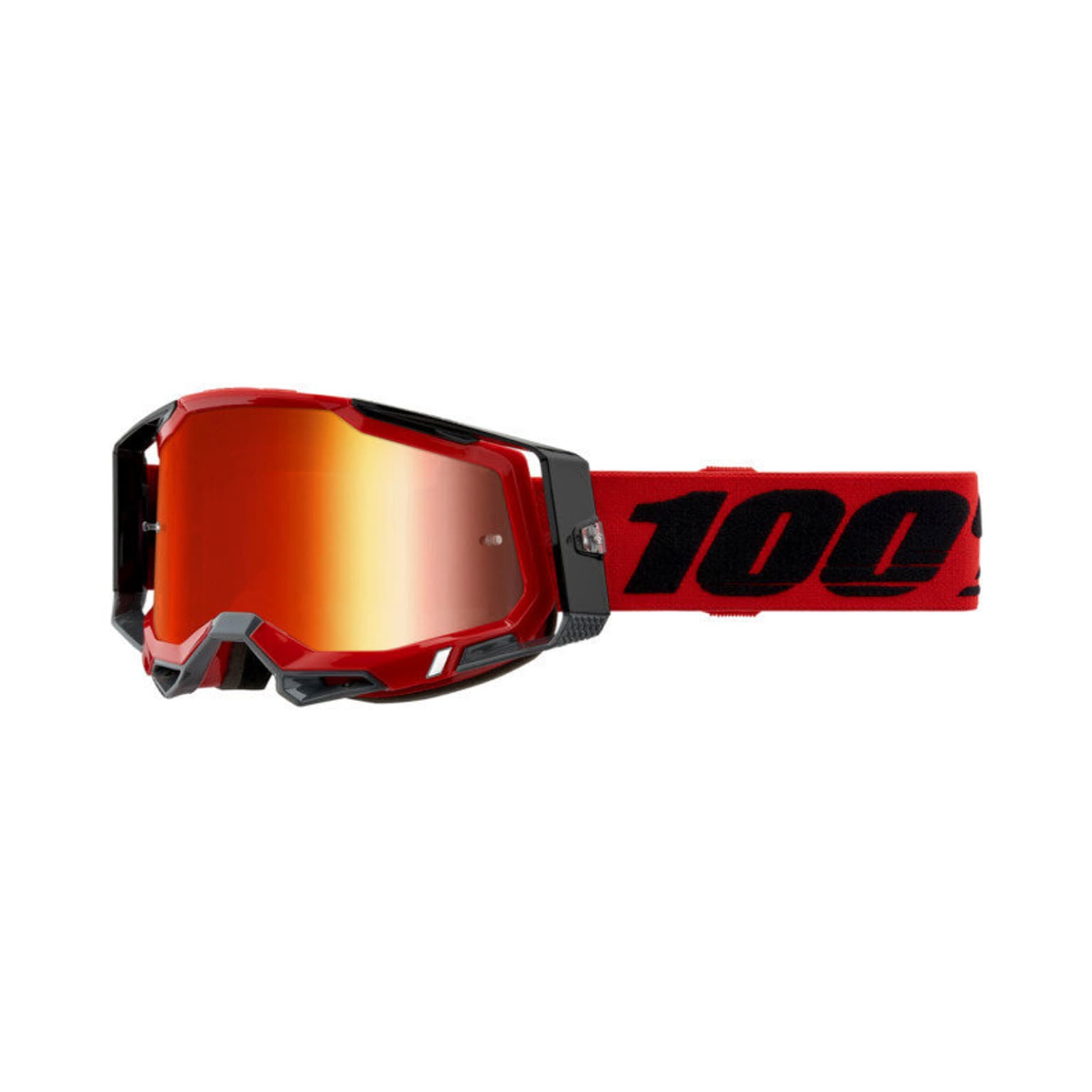 100% 100% Racecraft 2 MTB Goggle rouge 1