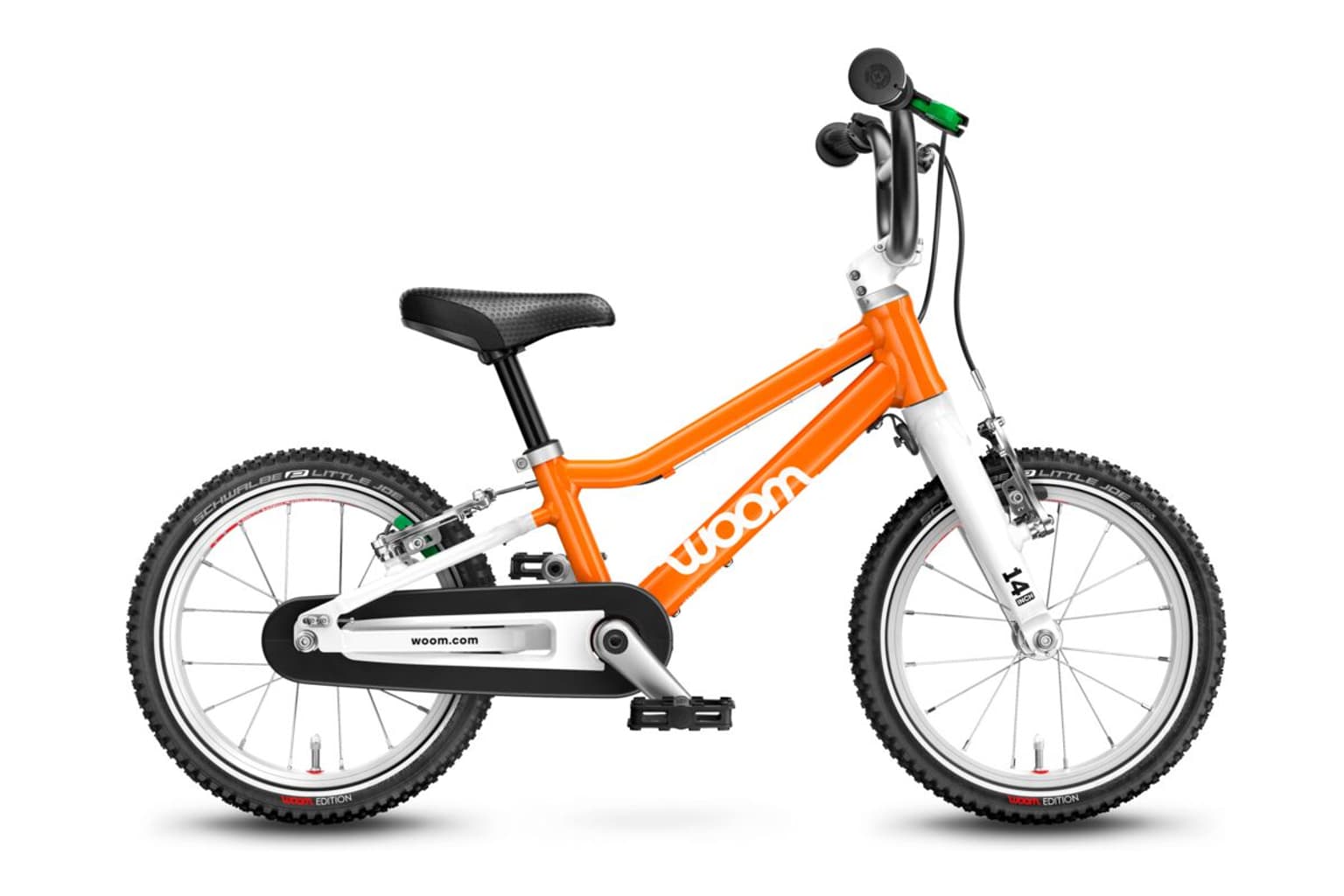 woom woom 2 14 Bicicletta per bambini arancio 1