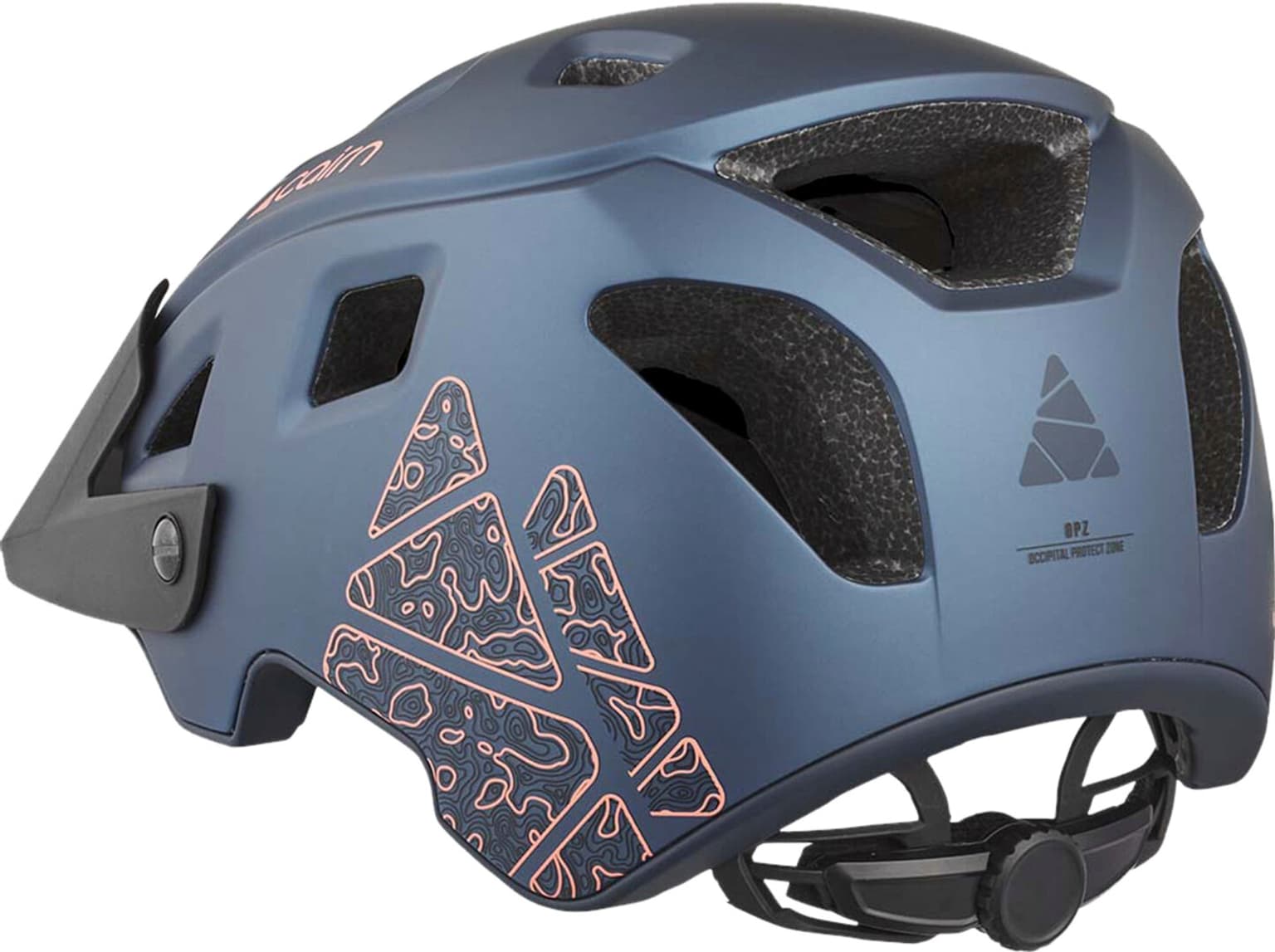 Cairn Magma Velohelm blau 2