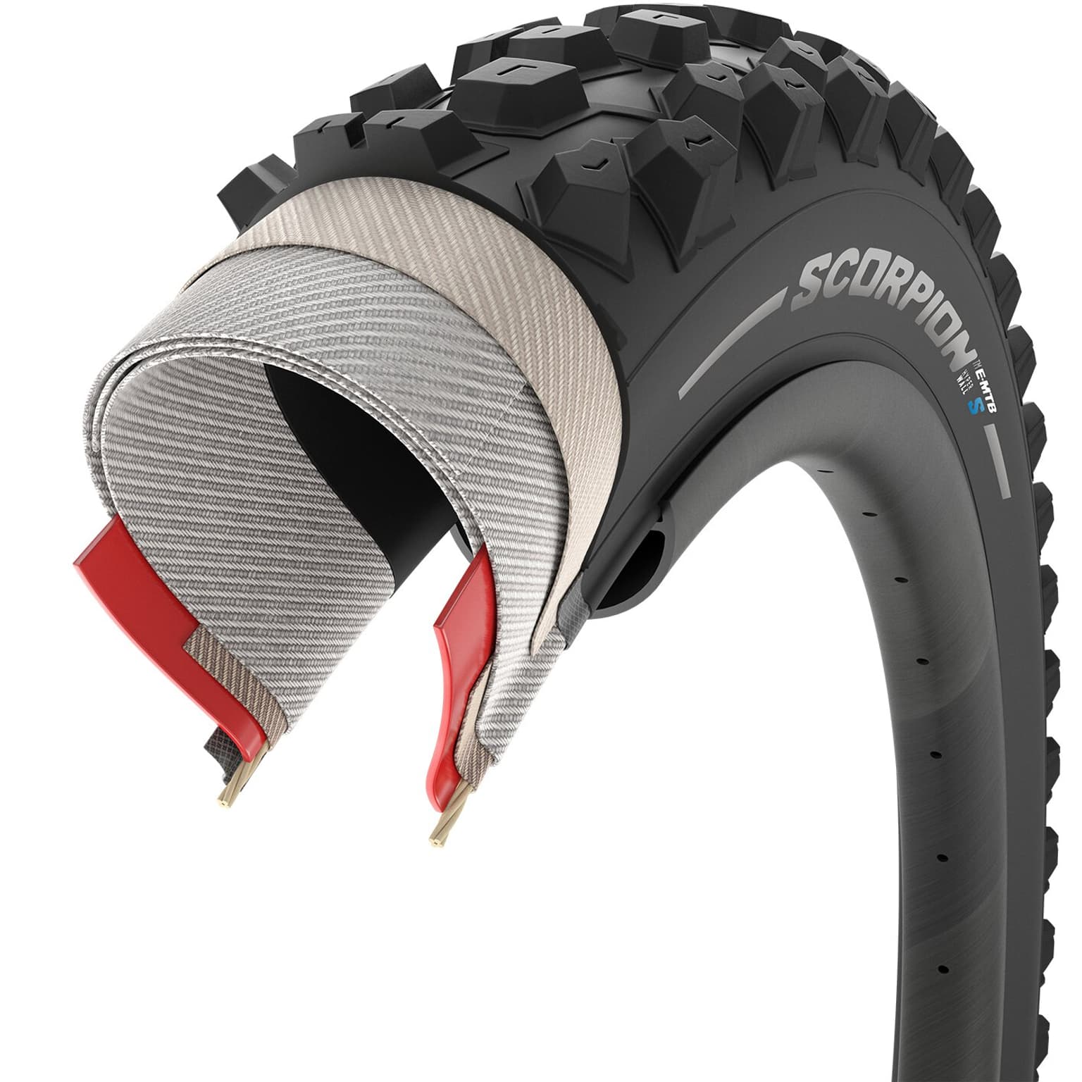 Pirelli Pirelli Scorpion E-MTB M Pneumatici per bicicletta carbone 2