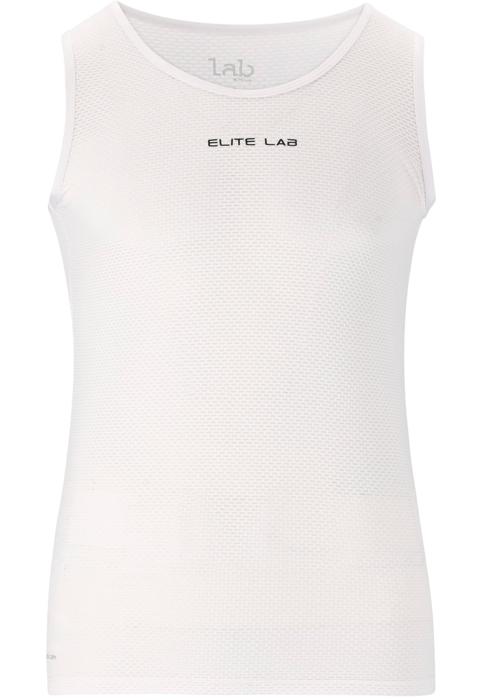 Elite Lab Elite Lab Bike Elite X1 Mesh Tech Sleeveless Baselayer Thermoshirt bianco 1