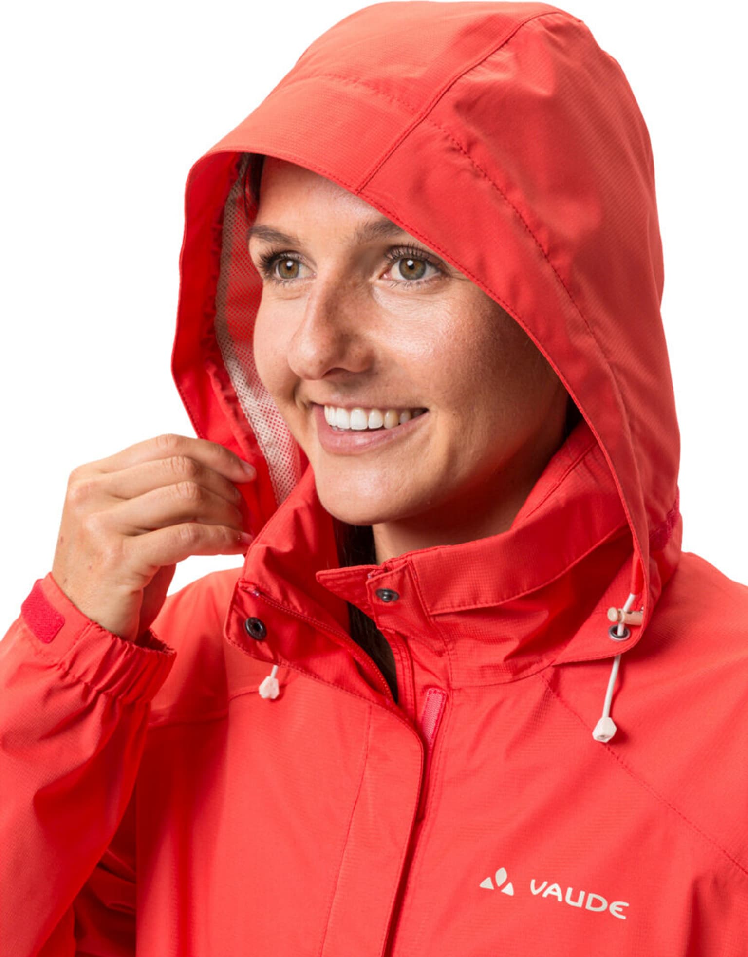 Vaude Escape Bike Light Jacket Veste de pluie rouge 5