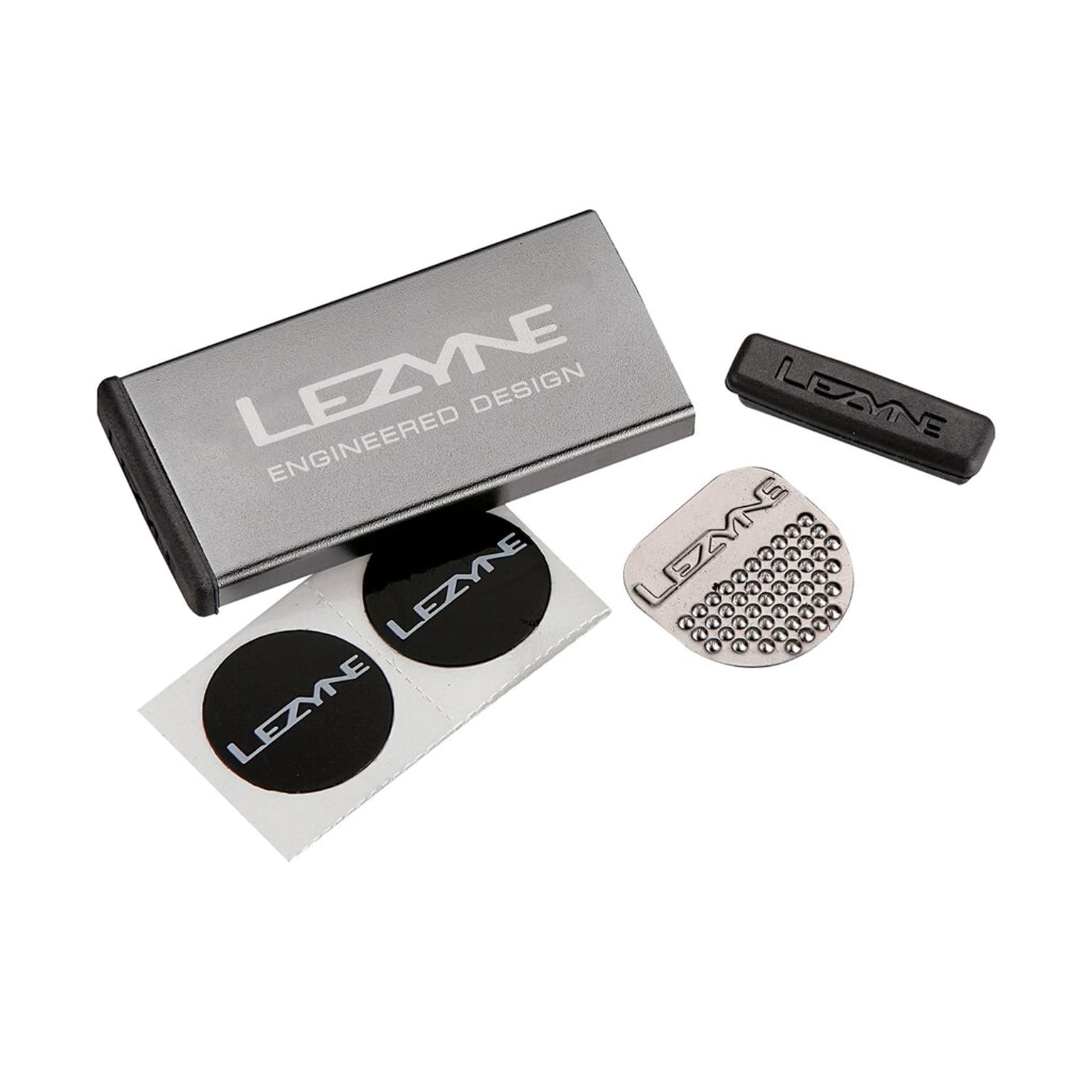 Lezyne Lezyne Metal Kit Kit riparazione pneumatici antracite 1