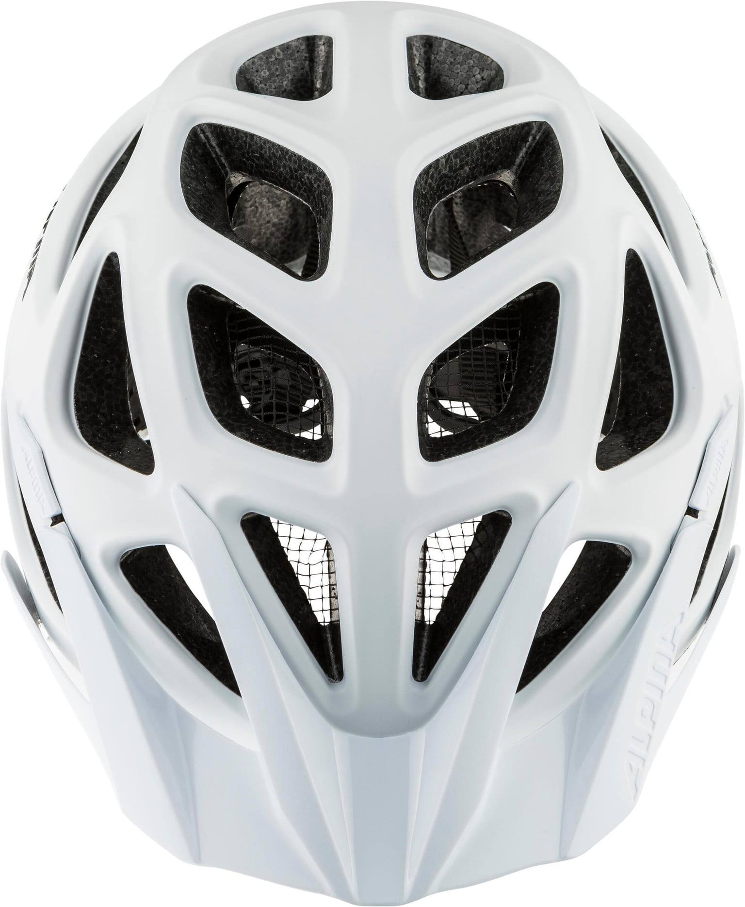 Alpina MYTHOS REFLECTIVE white reflective Velohelm rohweiss 2