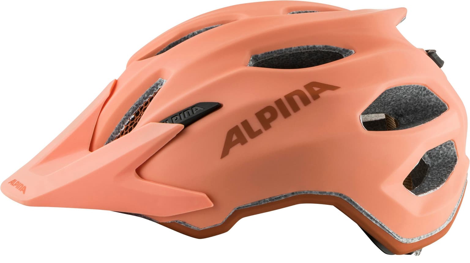 Alpina Alpina Carapax JR Casco da bicicletta salmone 3
