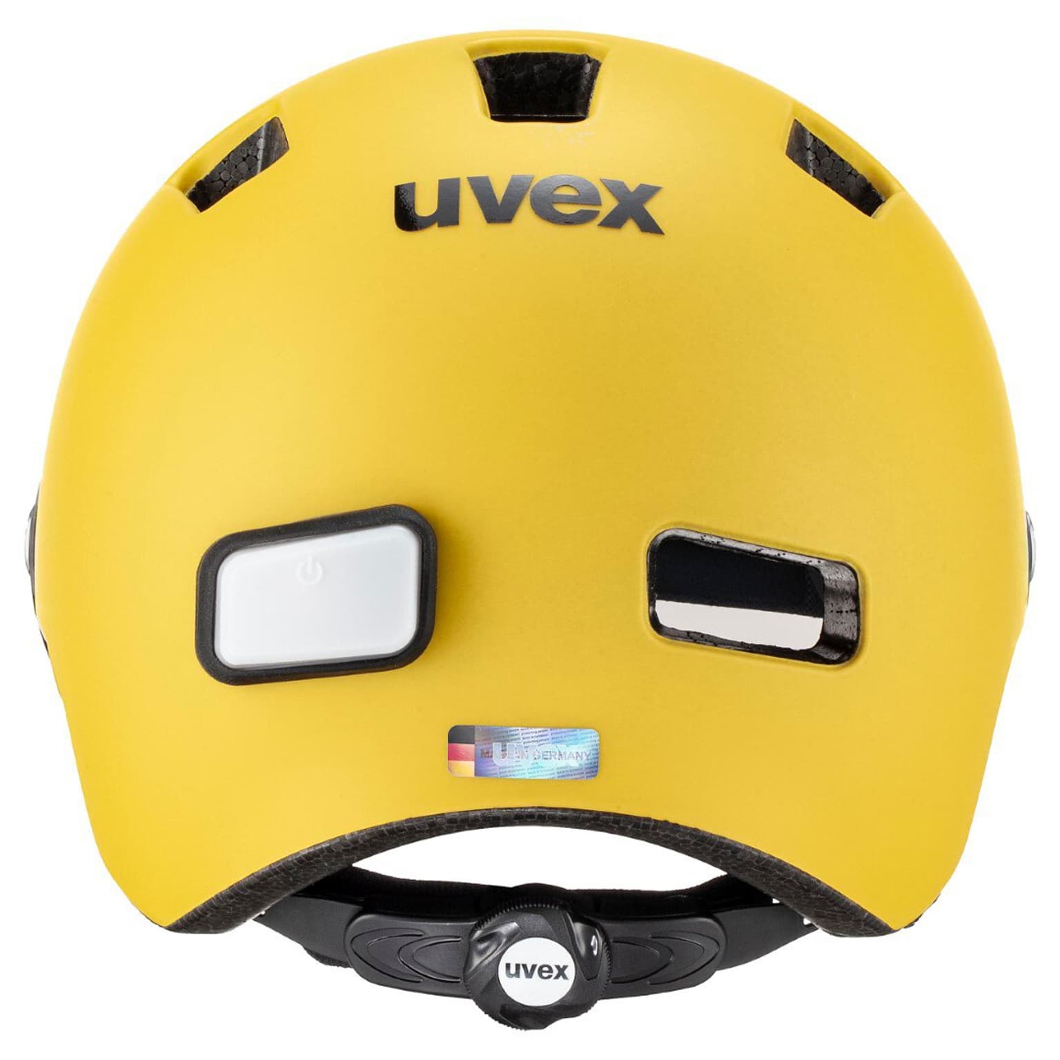 Uvex Rush visor Casque de vélo jaune foncé 8