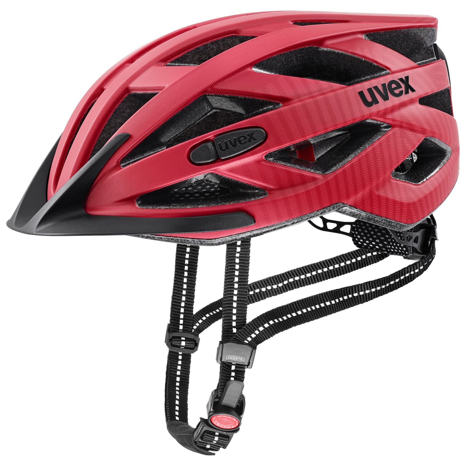 Uvex Uvex city i-vo Casque de vélo rouge-fonce 1