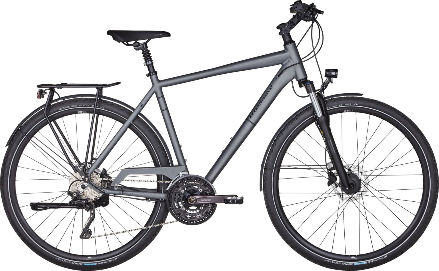 Crosswave Quest Trekkingbike anthrazit 1