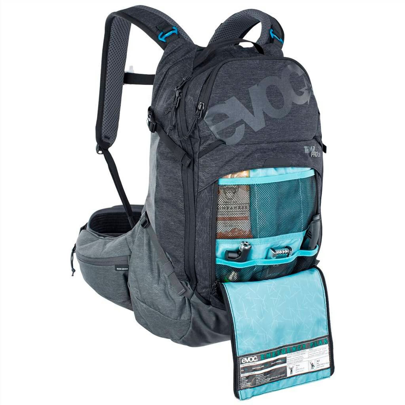 Evoc Evoc Trail Pro 26L Backpack Zaino con paraschiena nero 5