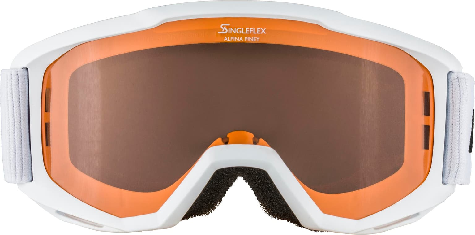 Alpina PINEY Masque de ski blanc 2