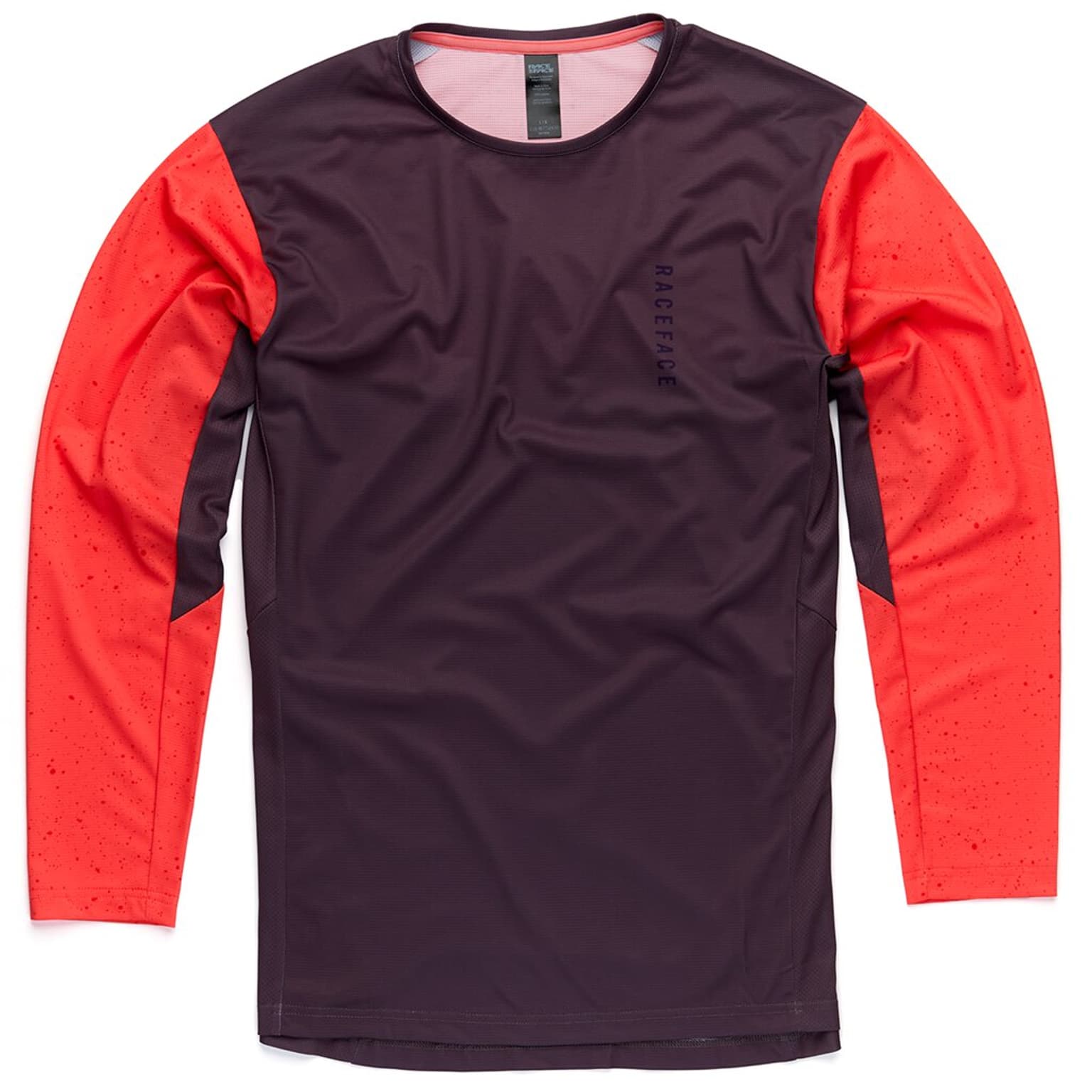 RaceFace Indy LS Jersey Maglietta da bici rosso 1