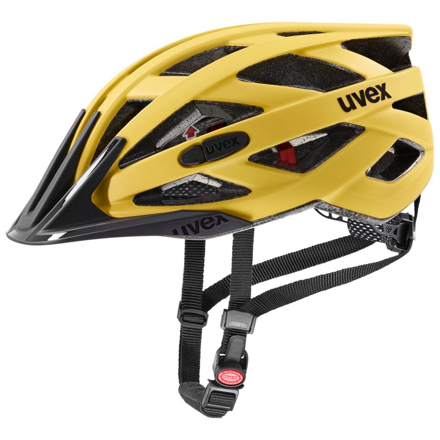 Uvex Uvex i-vo CC Casque de vélo jaune-fonce 1