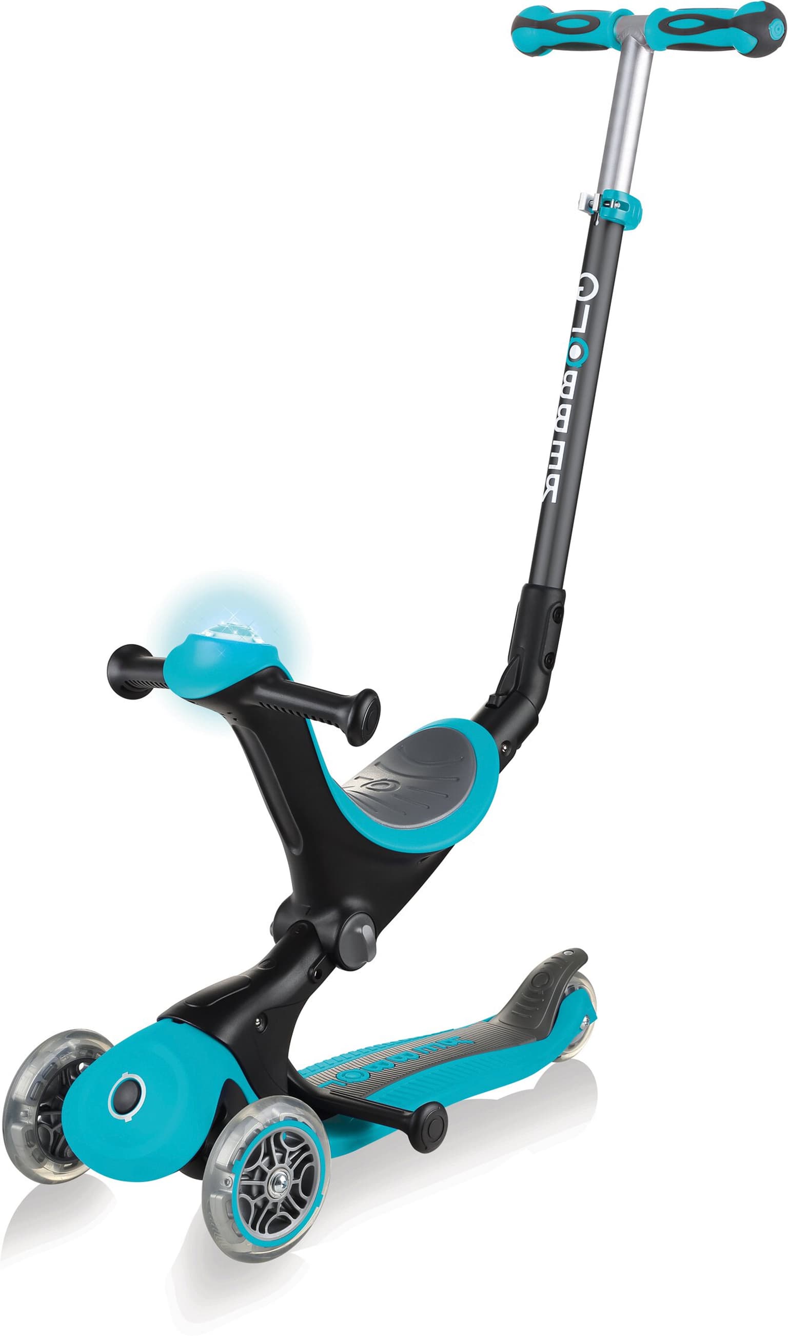 Globber Globber GO UP Deluxe Play Scooter turchese 1