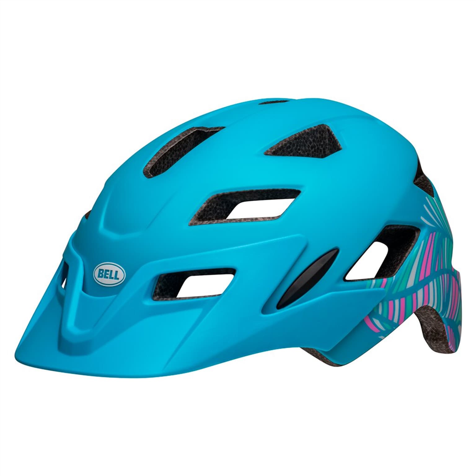 Bell Sidetrack Child Casque de vélo turquoise 1