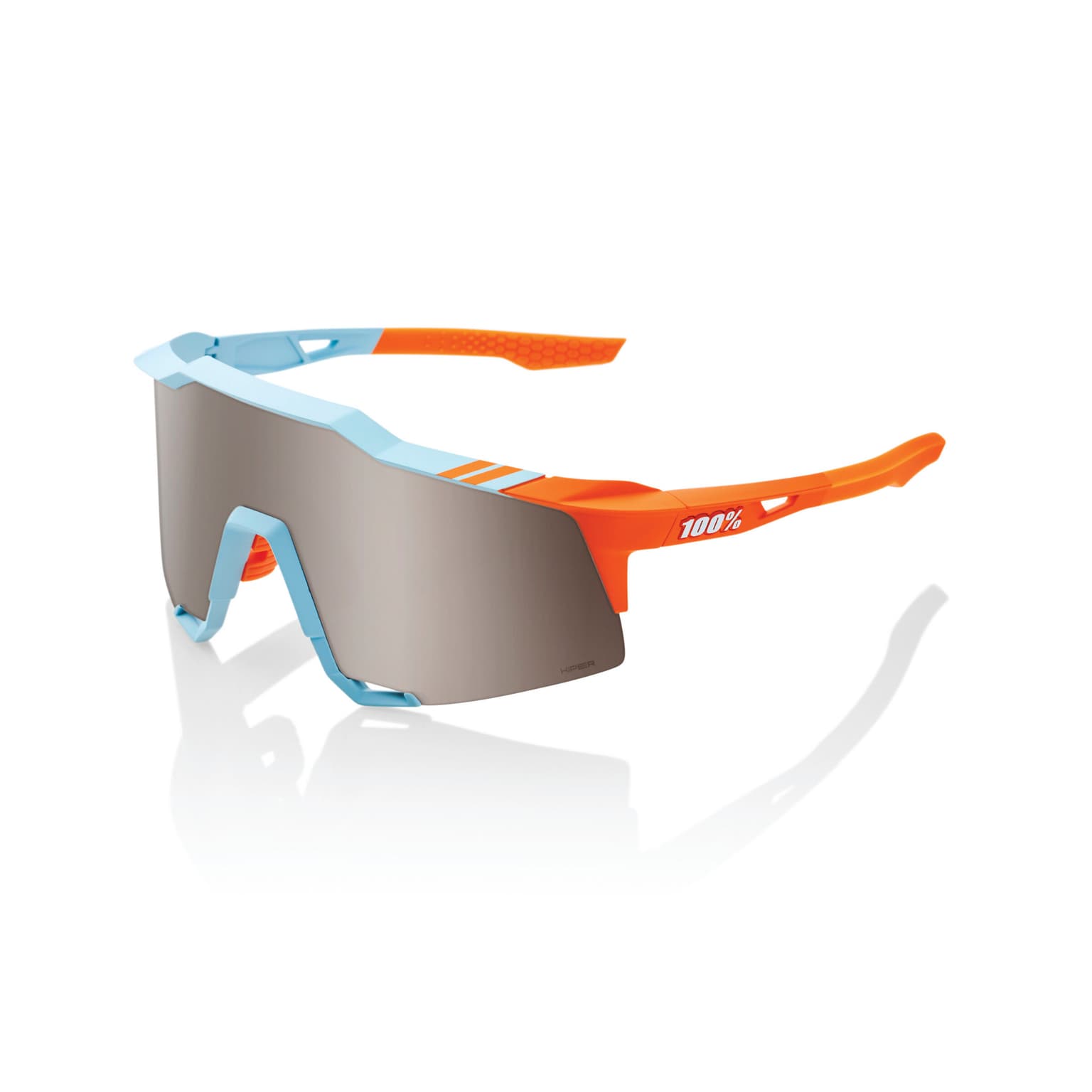 100% 100% Speedcraft Tall Sportbrille orange 1