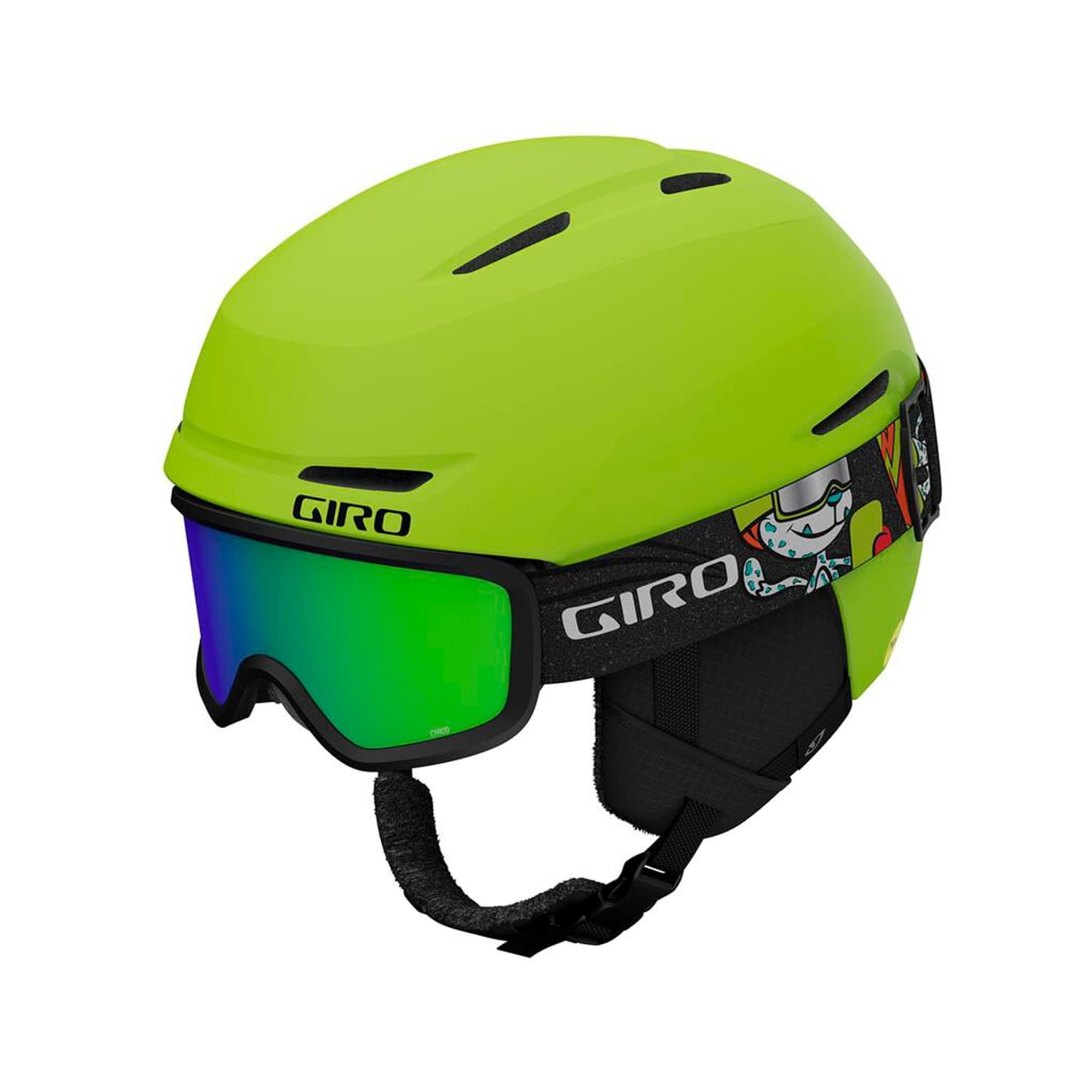 Giro Giro Spur Flash Combo Casque de ski lime 1