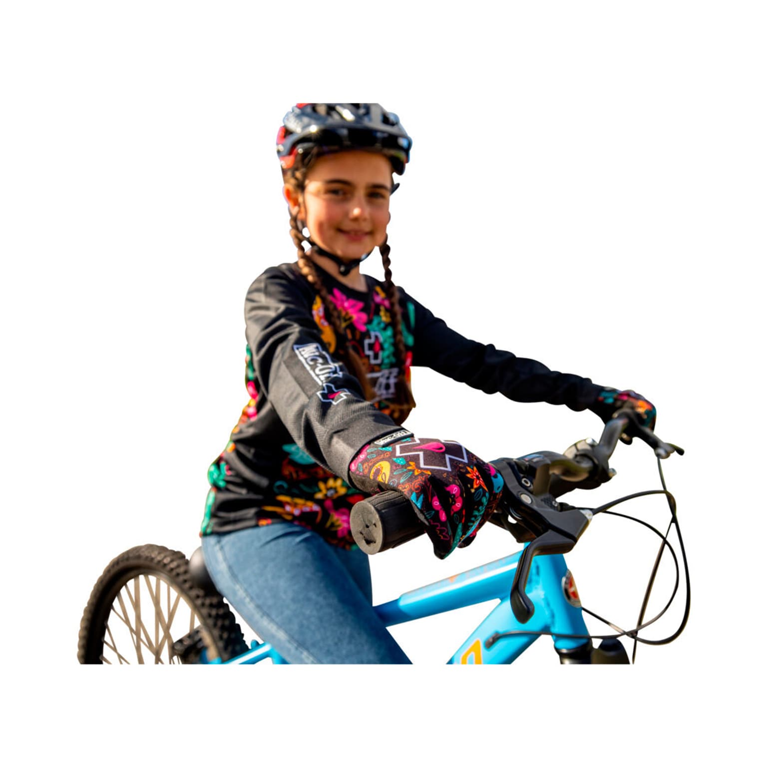 MucOff MucOff Youth Gloves Bike-Handschuhe azur 4