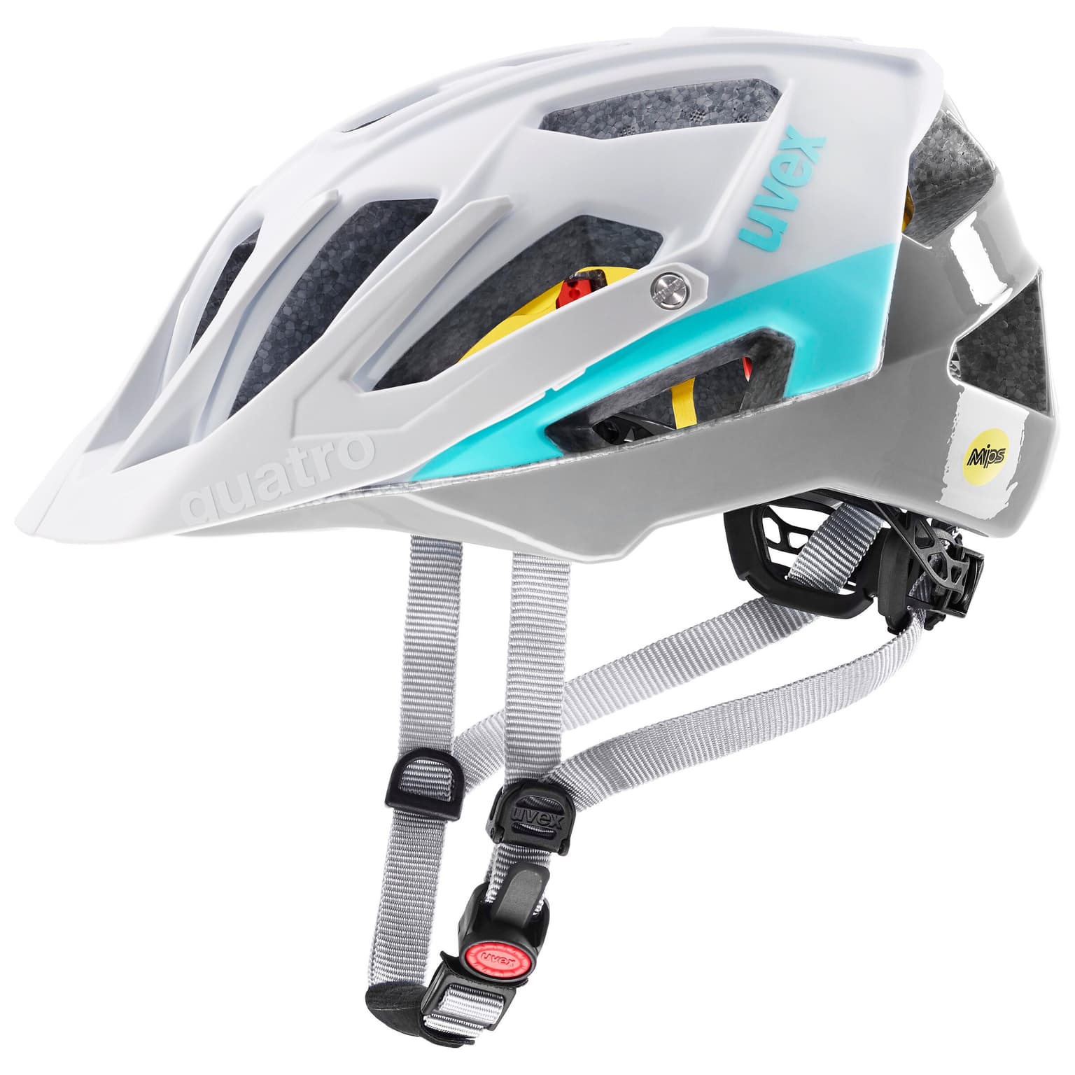 Uvex Quatro cc MIPS Casque de vélo blanc 1