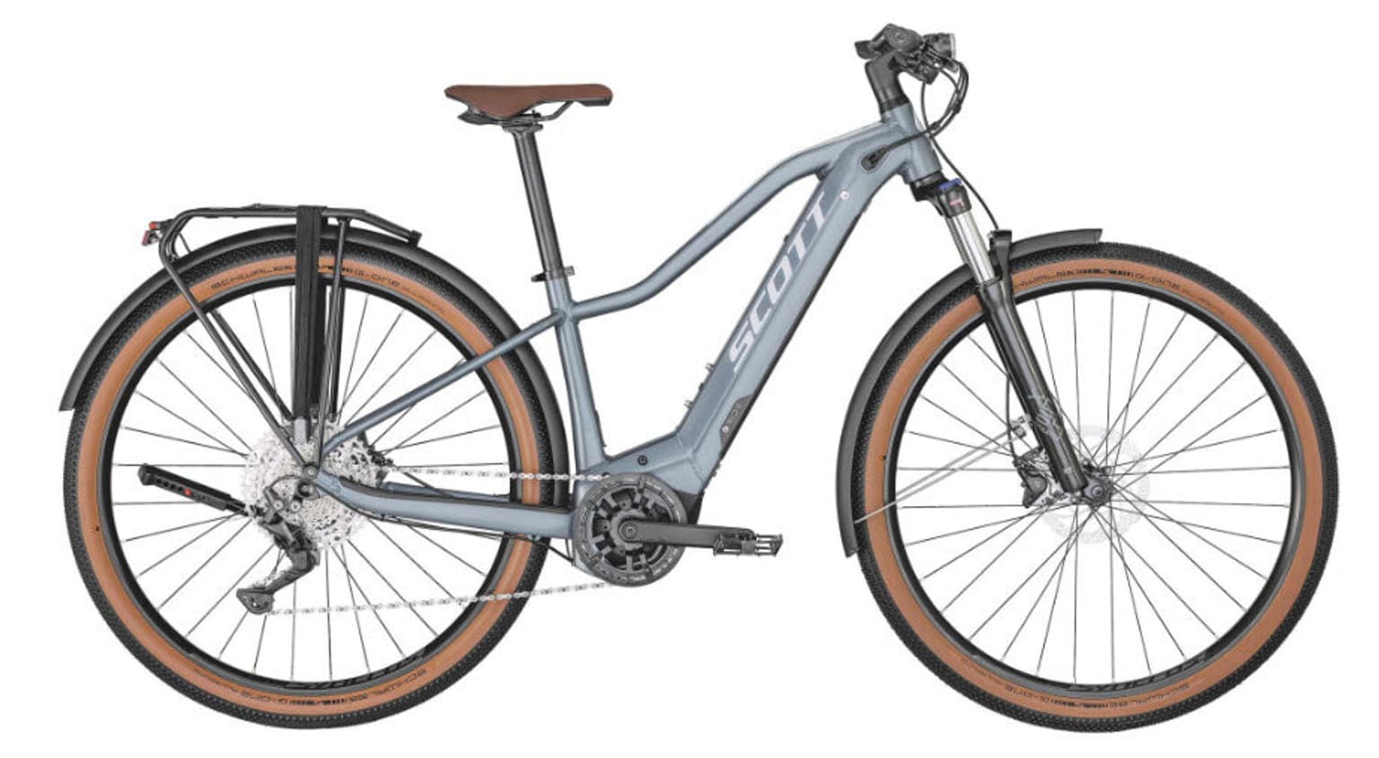 Scott Scott Axis eRIDE 20 Bicicletta elettrica 25km/h grigio-chiaro 1