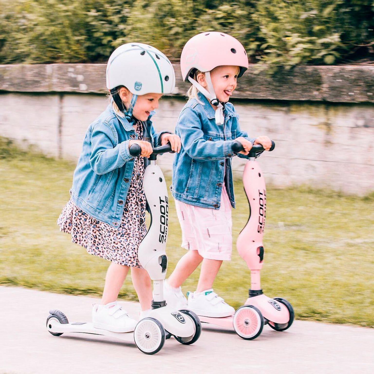 Scoot and Ride Scoot and Ride Rose Skatehelm altrosa 4