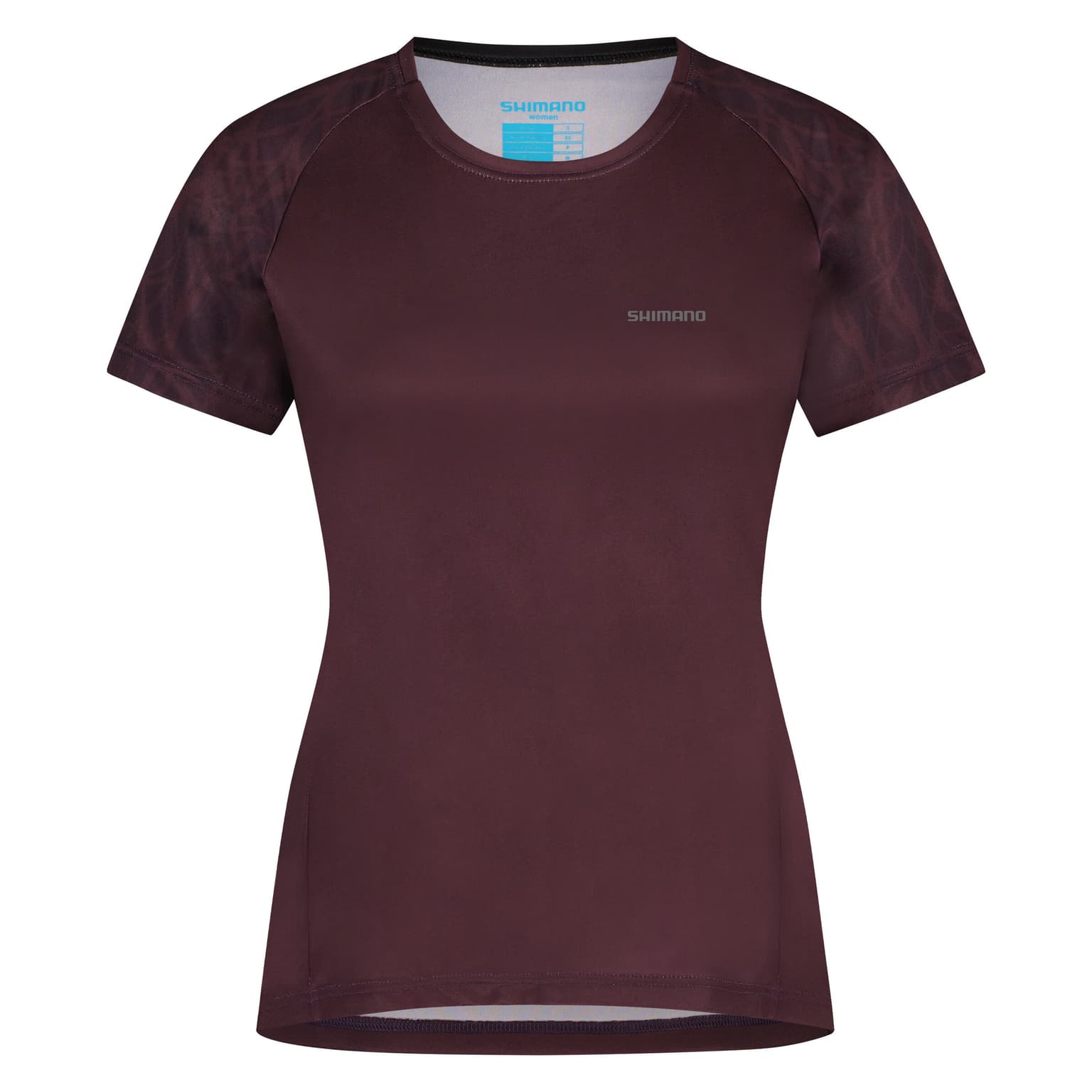 Shimano Sentiero Bikeshirt bordeaux 1