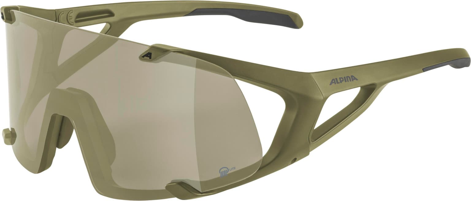 Alpina Alpina Hawkeye Q-Lite Sportbrille verde 1