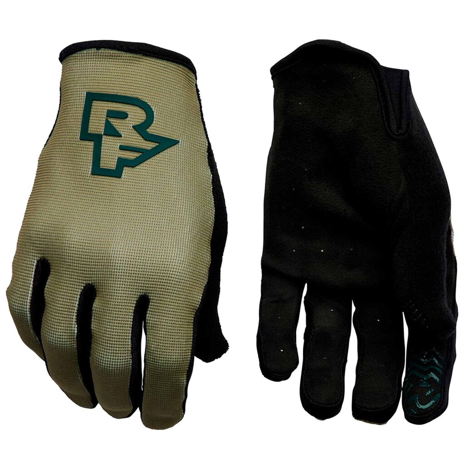 RaceFace Trigger Gloves Guanti da bici oliva 1