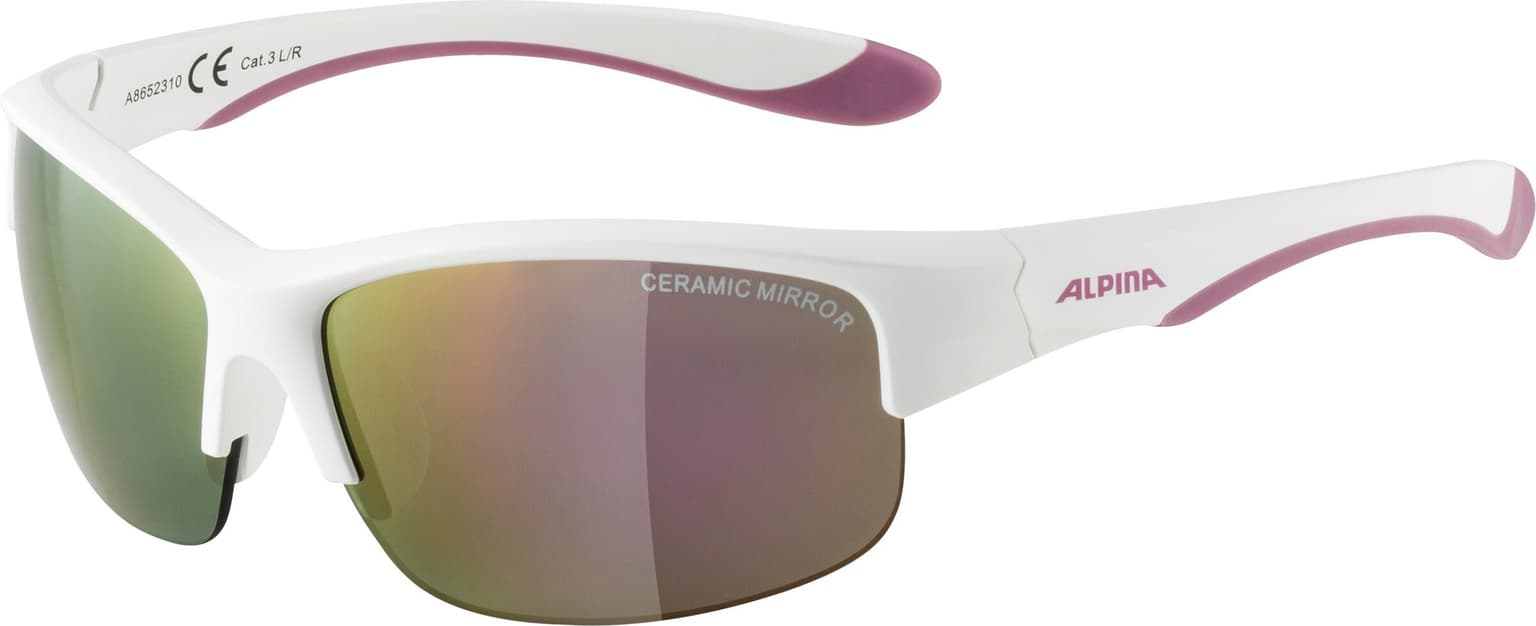 Alpina Alpina Flexxy Youth HR Lunettes de sport blanc 1