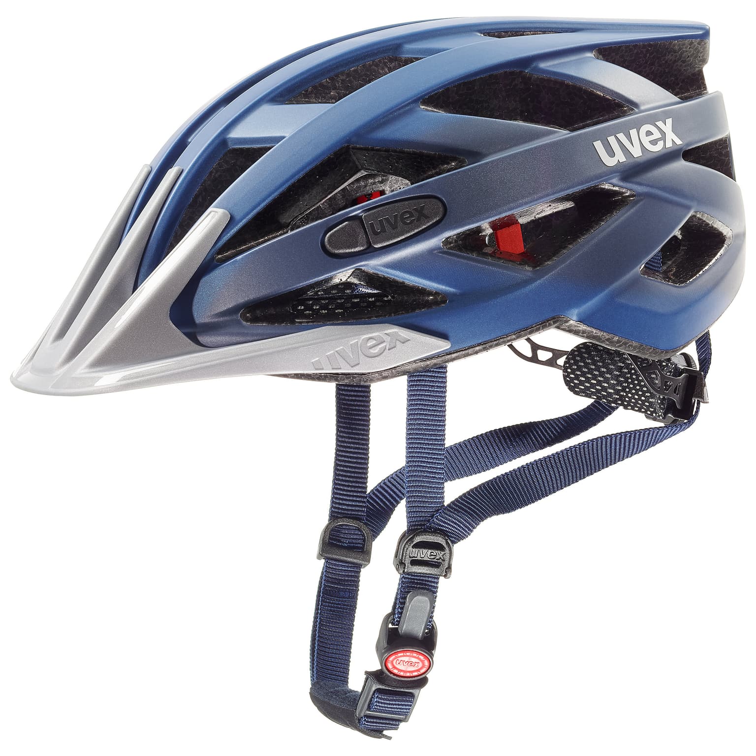 Uvex i-vo cc Casco da bicicletta blu scuro 1