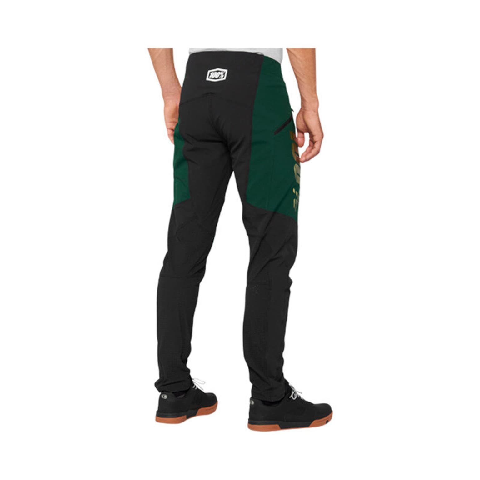 100% 100% R-Core LE Pantalon de vélo vert-fonce 2