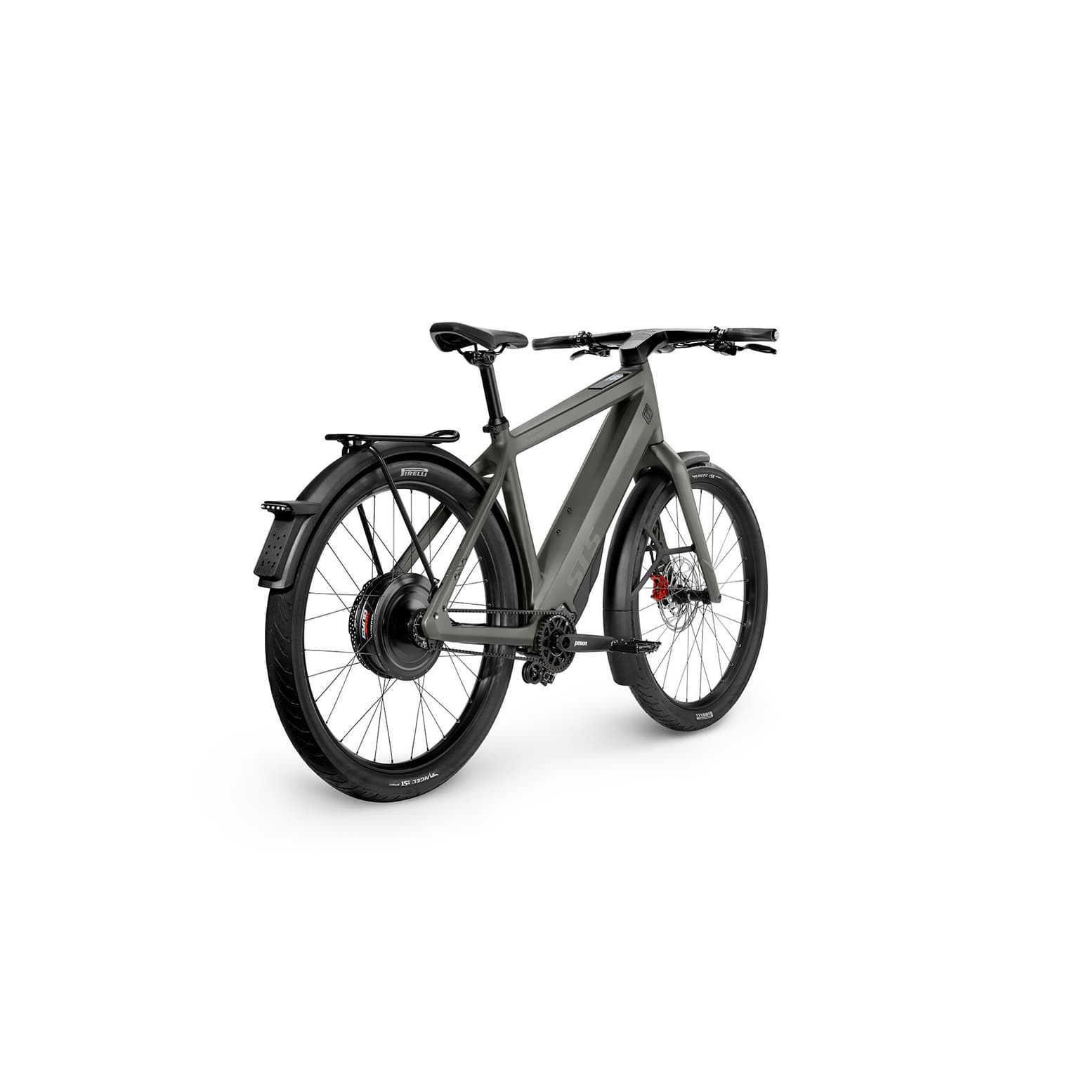 Stromer ST5 Pinion Sport E-Bike 45km/h olive 13