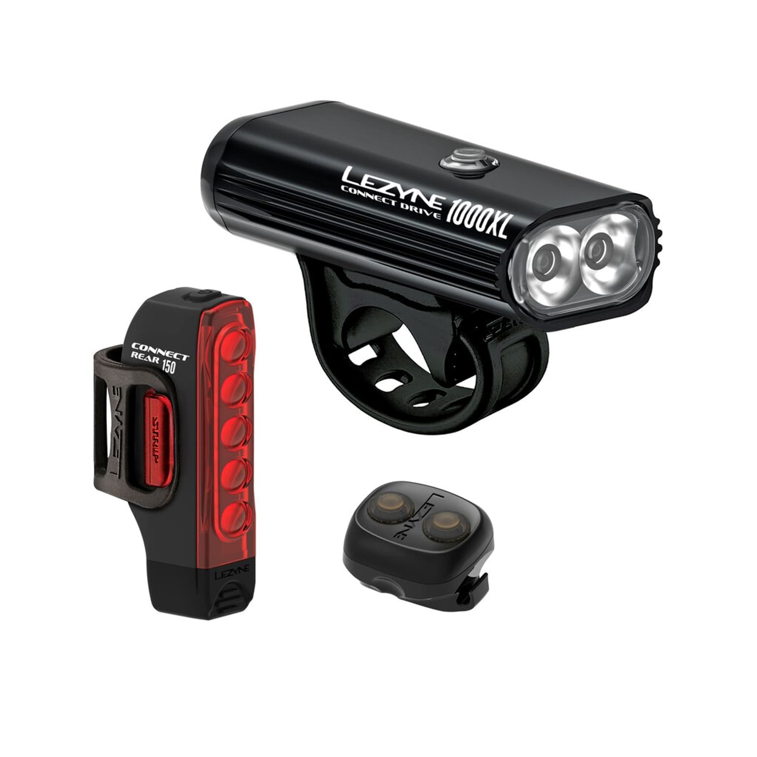 Lezyne Lezyne Connect Drive Pro 1000Xl / Strip Connect Pair Luce per bici 5
