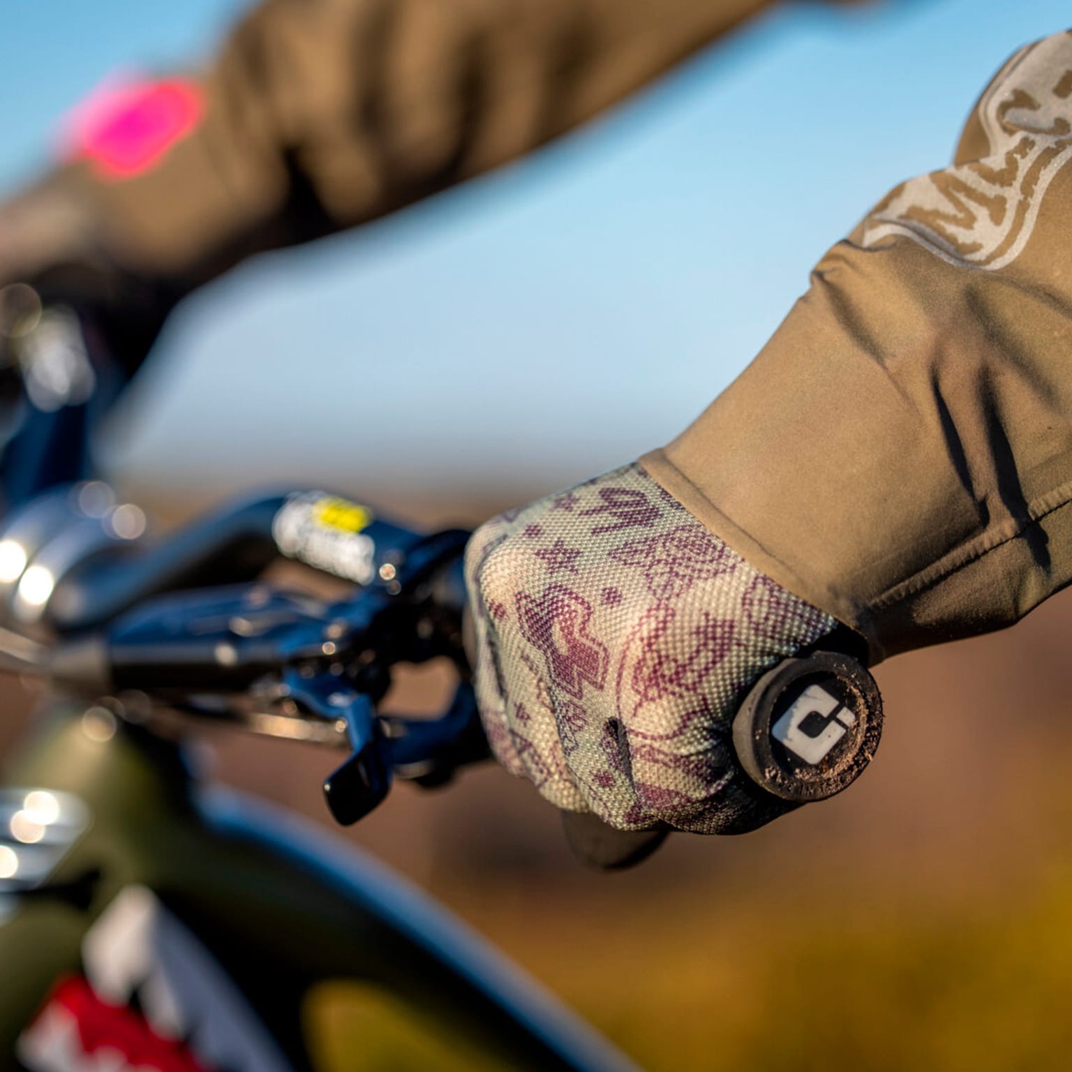 MucOff MucOff Lightweight Mesh Ride Bike-Handschuhe olive 3