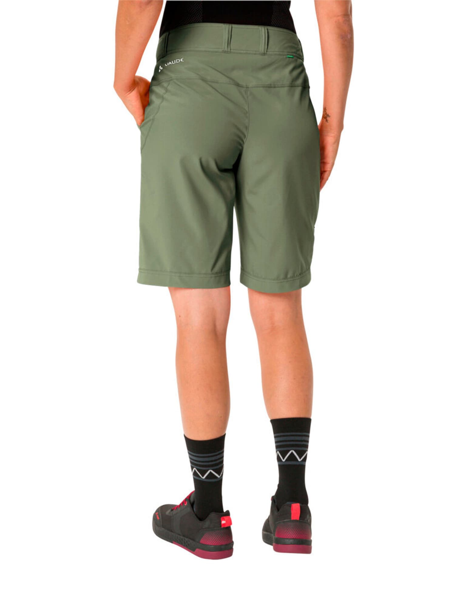 Vaude Ledro Shorts Pantaloncini da bici khaki 4