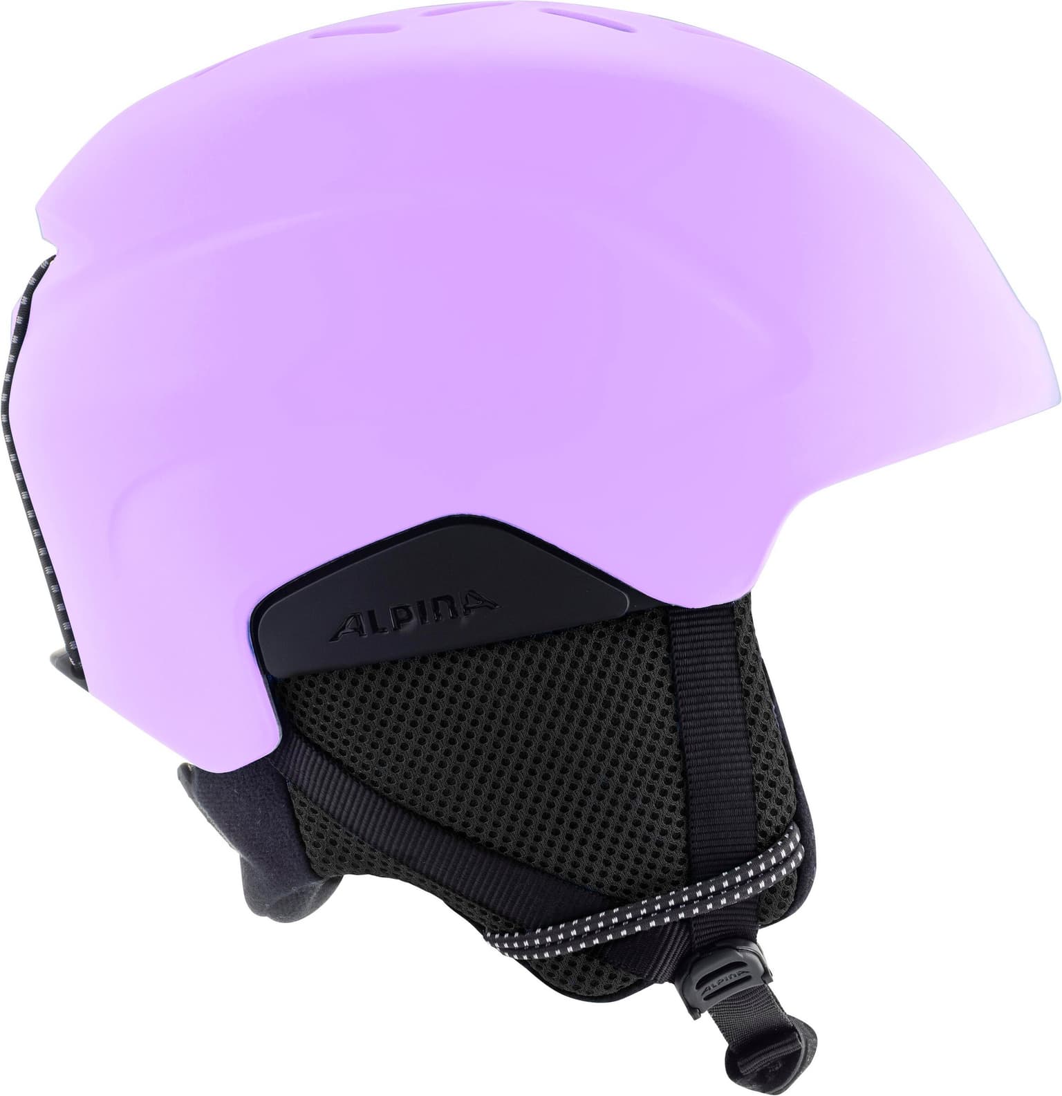 Alpina PIZI Casque de ski gris claire 3