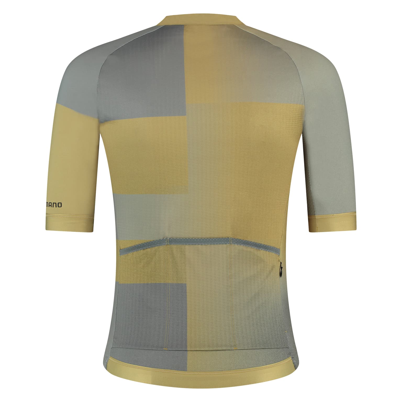 Shimano Maglia a maniche corte da uomo Veloce Shimano Maglietta da bici giallo chiaro 2