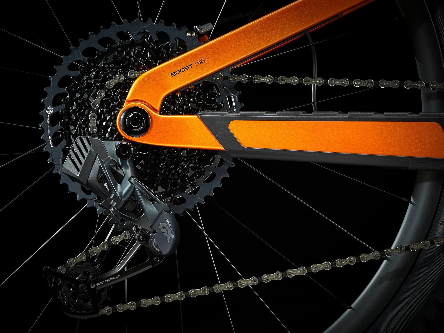 Trek Trek Slash 9.8 GX AXS 29 Mountain bike Enduro (Fully) arancio 3