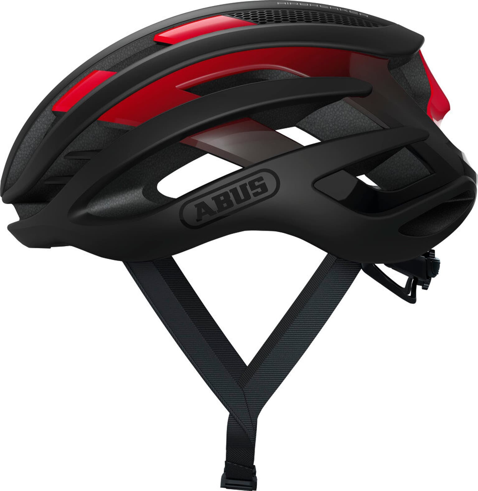 Abus AIRBREAKER Velohelm rot 1