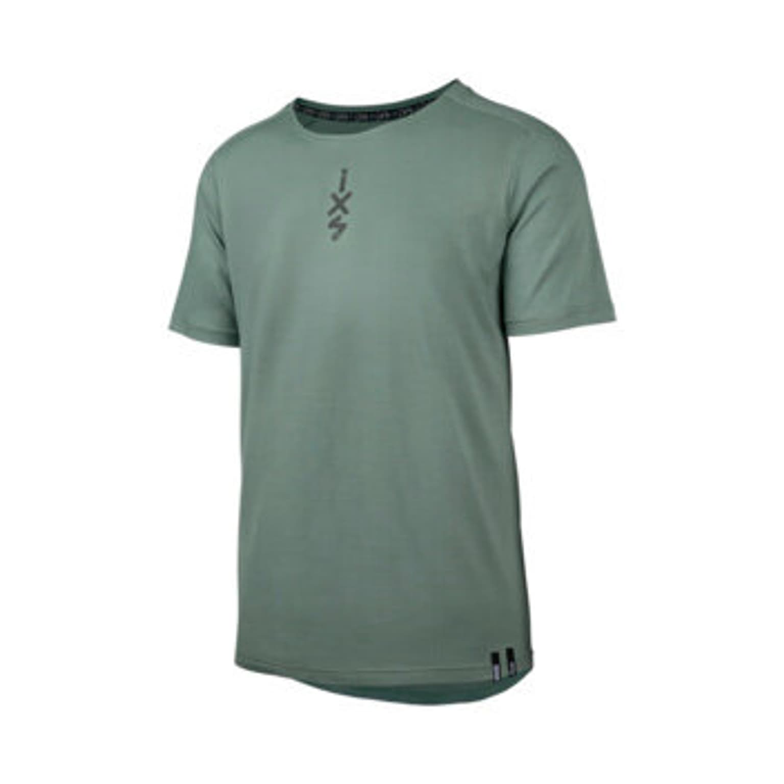 iXS iXS Flow Merino Jersey T-shirt smeraldo 1