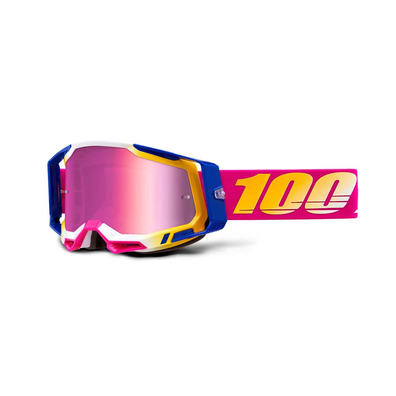 100% 100% Racecraft 2 MTB Goggle pink 1