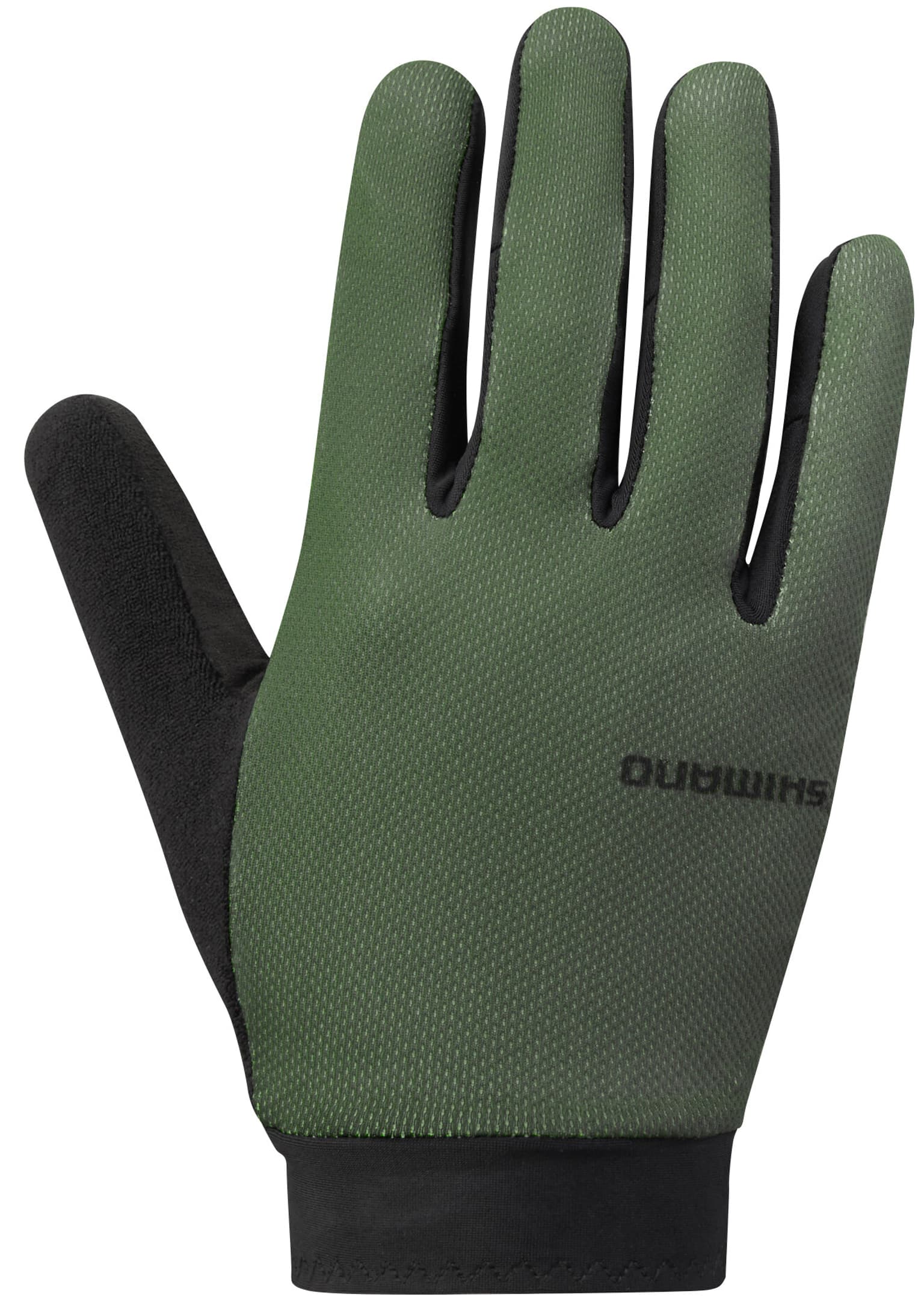 Shimano Shimano Explorer FF Gloves Guanti da bici verde scuro 1