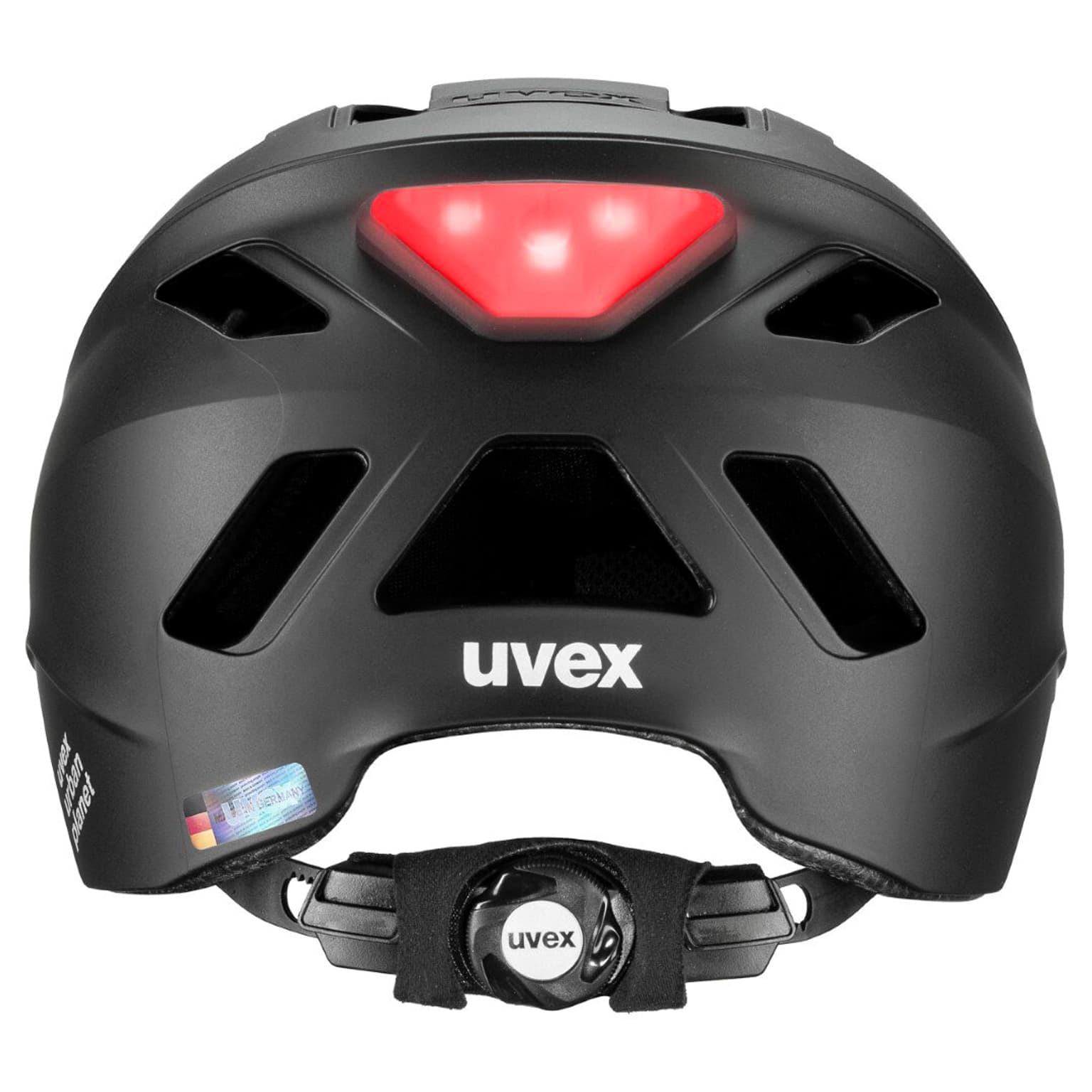 Uvex Uvex urban planet LED Velohelm schwarz 8