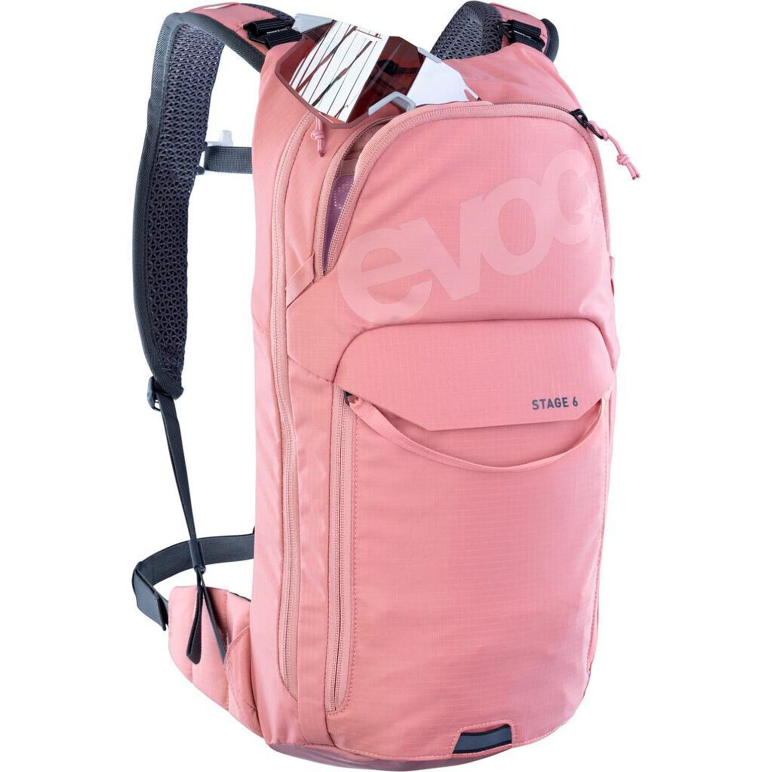 Evoc Evoc Stage 6L Backpack + 2L Bladder Bikerucksack rouge-claire 3