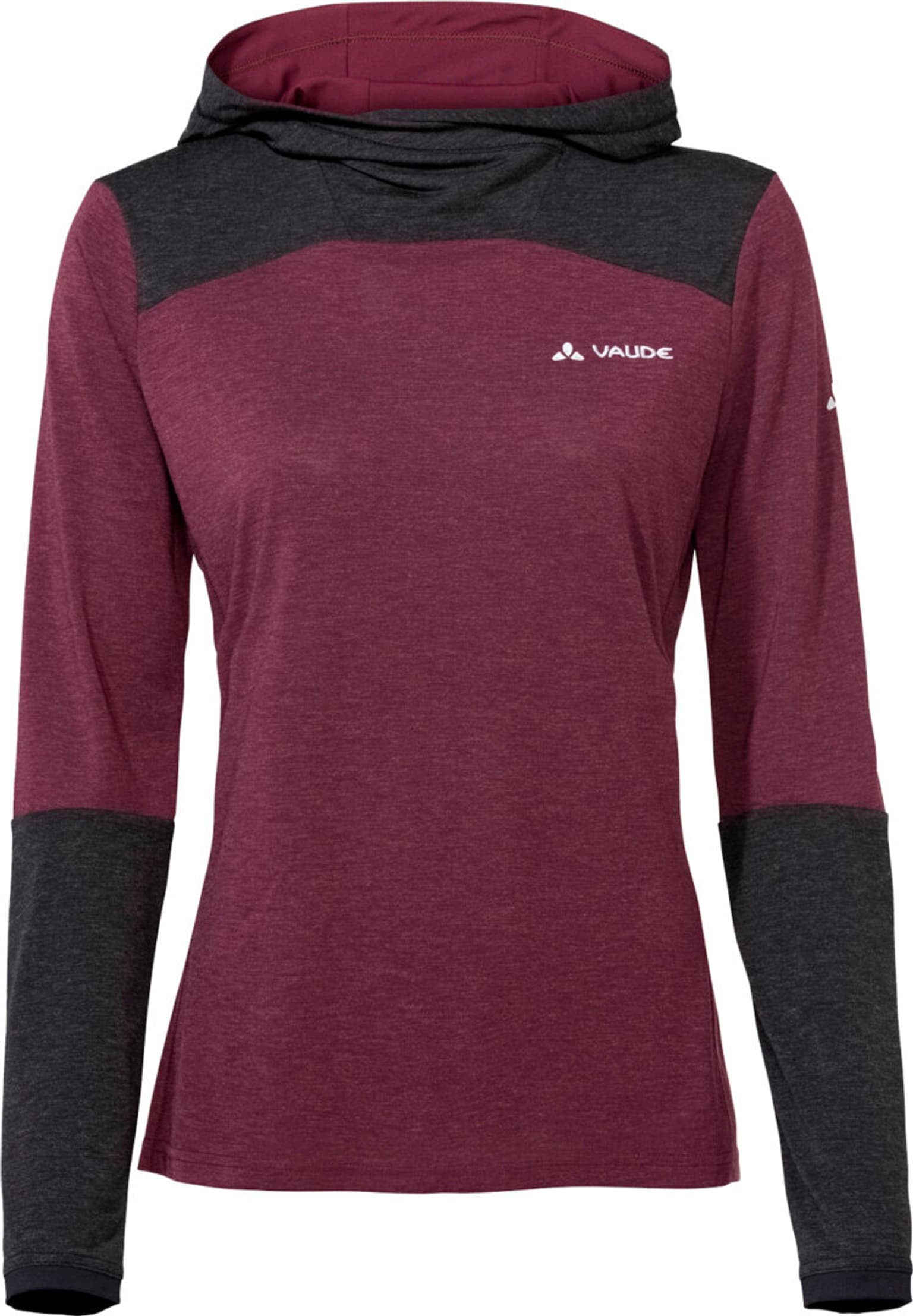 Vaude Tremalzo LS Shirt Maglietta da bici bordeaux 1